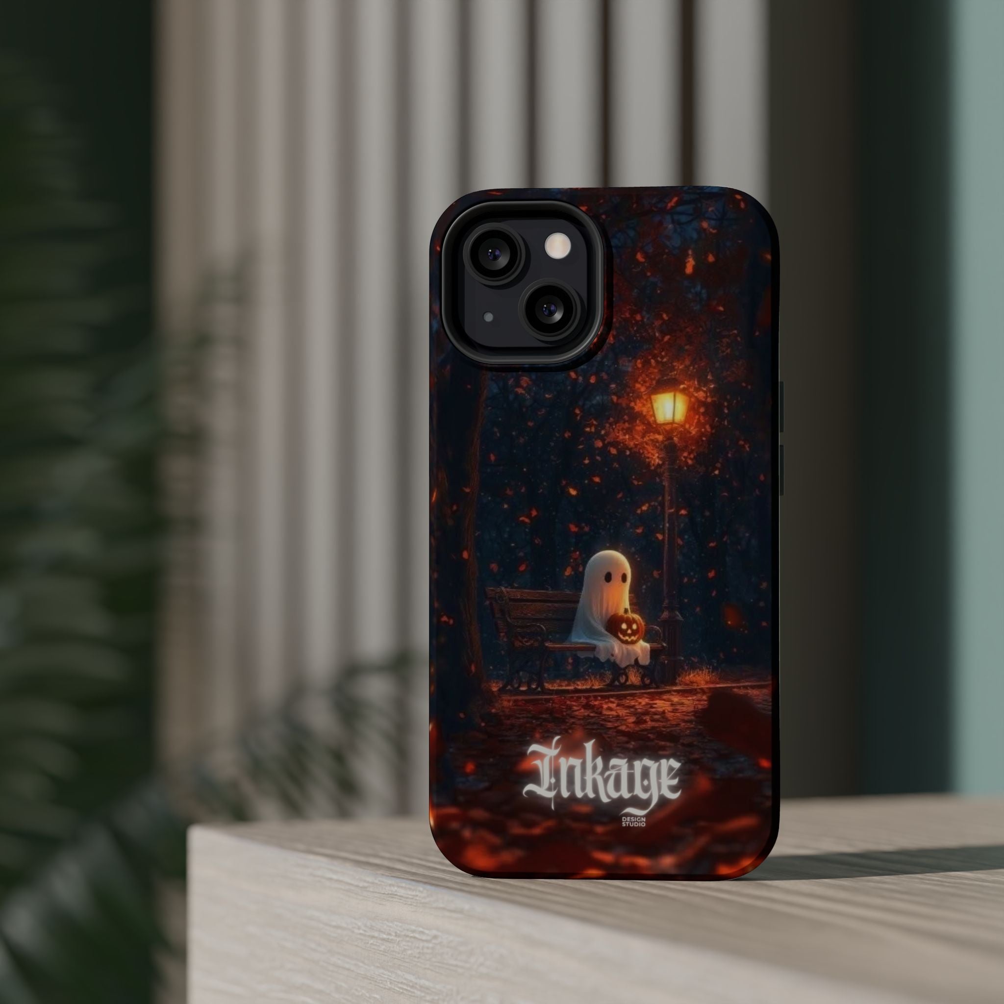 Lonely Ghost Halloween Magnetic Phone Cases (Season)