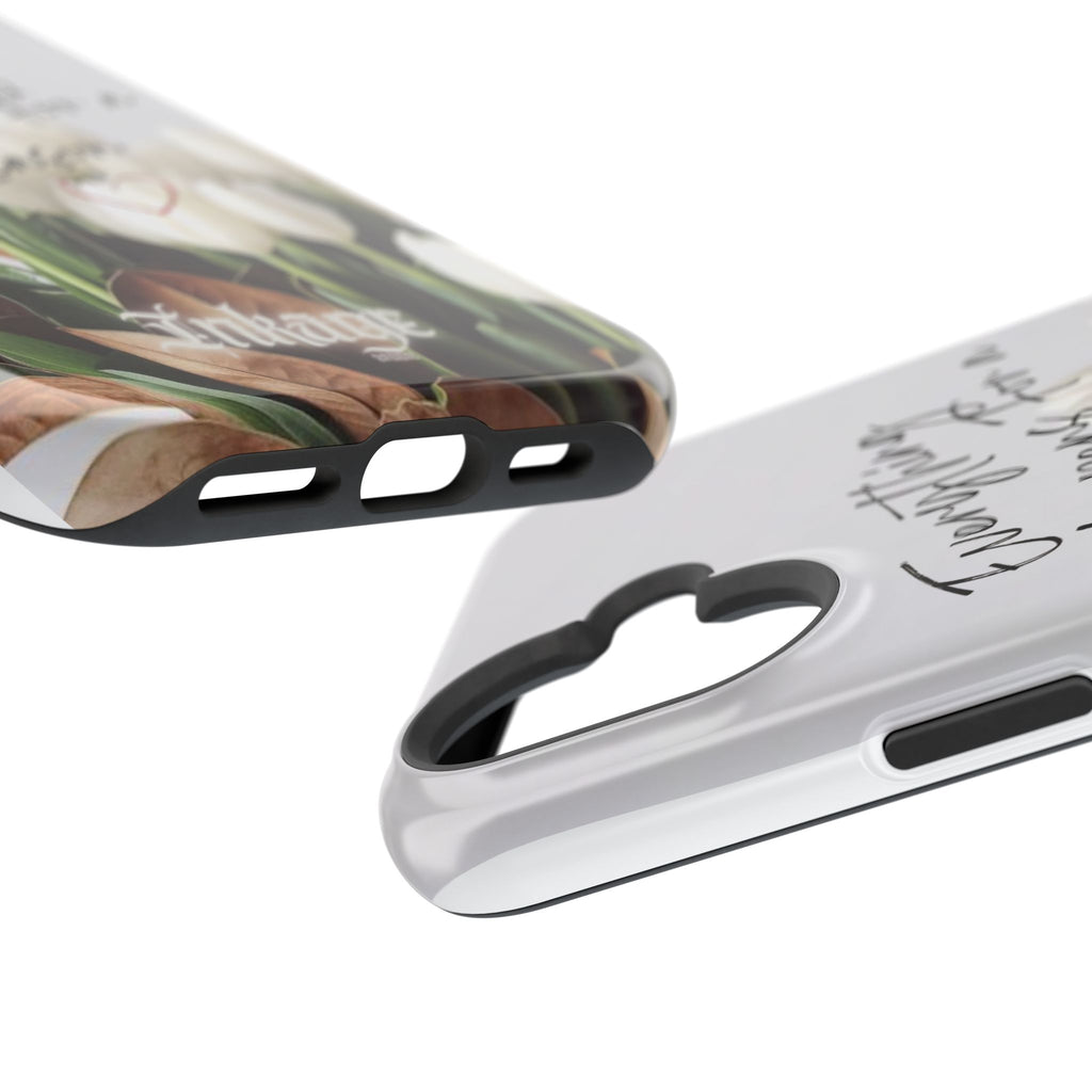 "Everything Happens for a Reason" Magnetic Phone Cases (Quote)