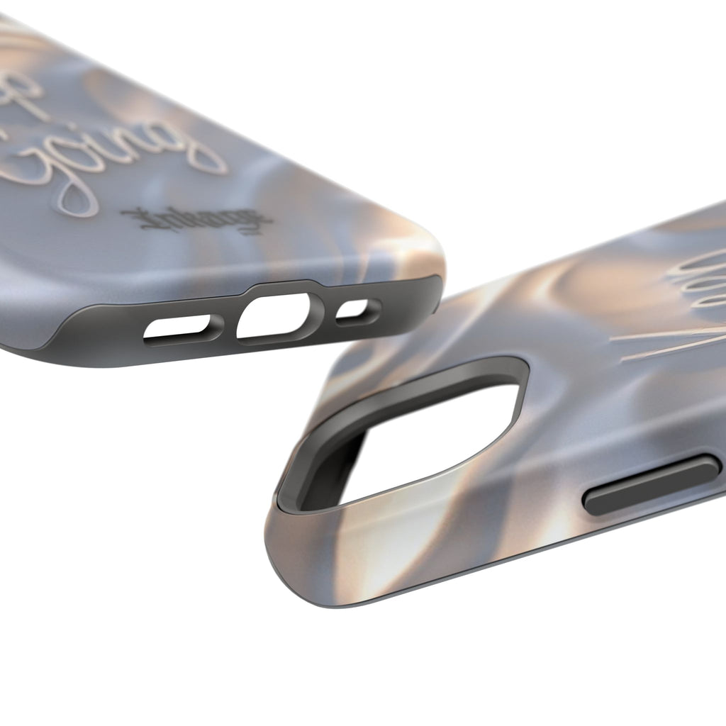 "Keep Going" Magnetic Phone Cases (Quote)