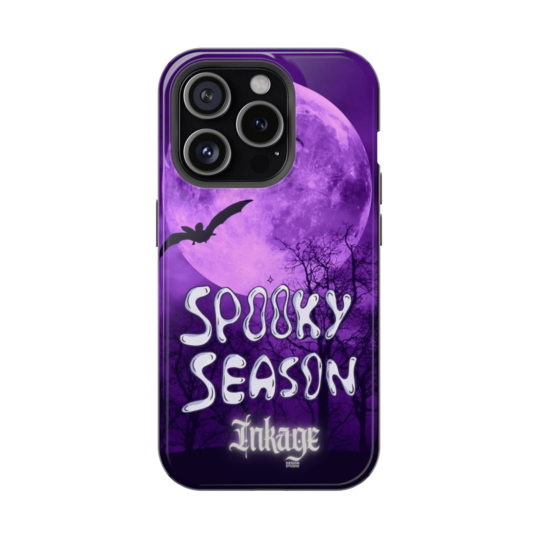 Purple Spooky Season Magnetic Phone Cases (Season)