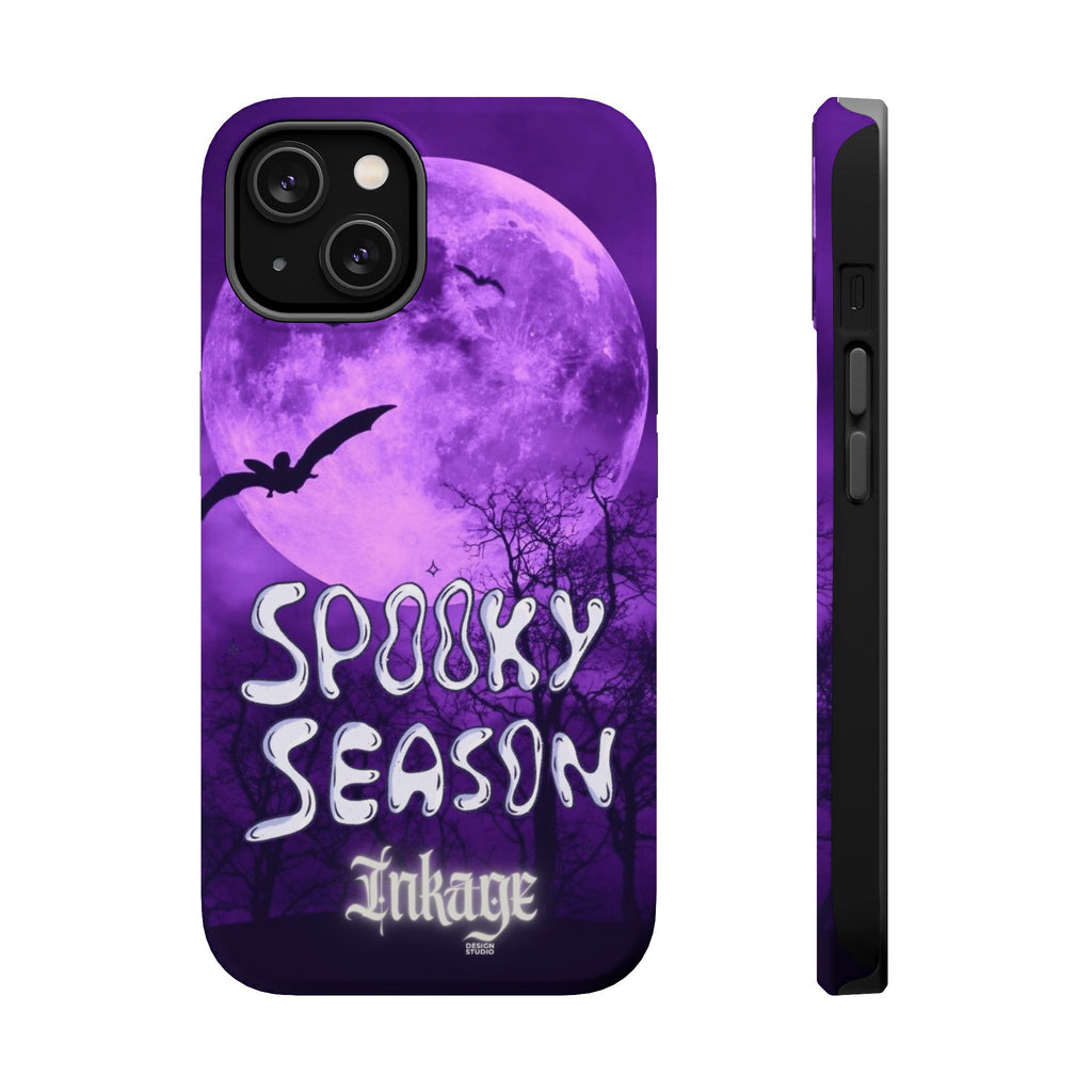 Purple Spooky Season Magnetic Phone Cases (Season)
