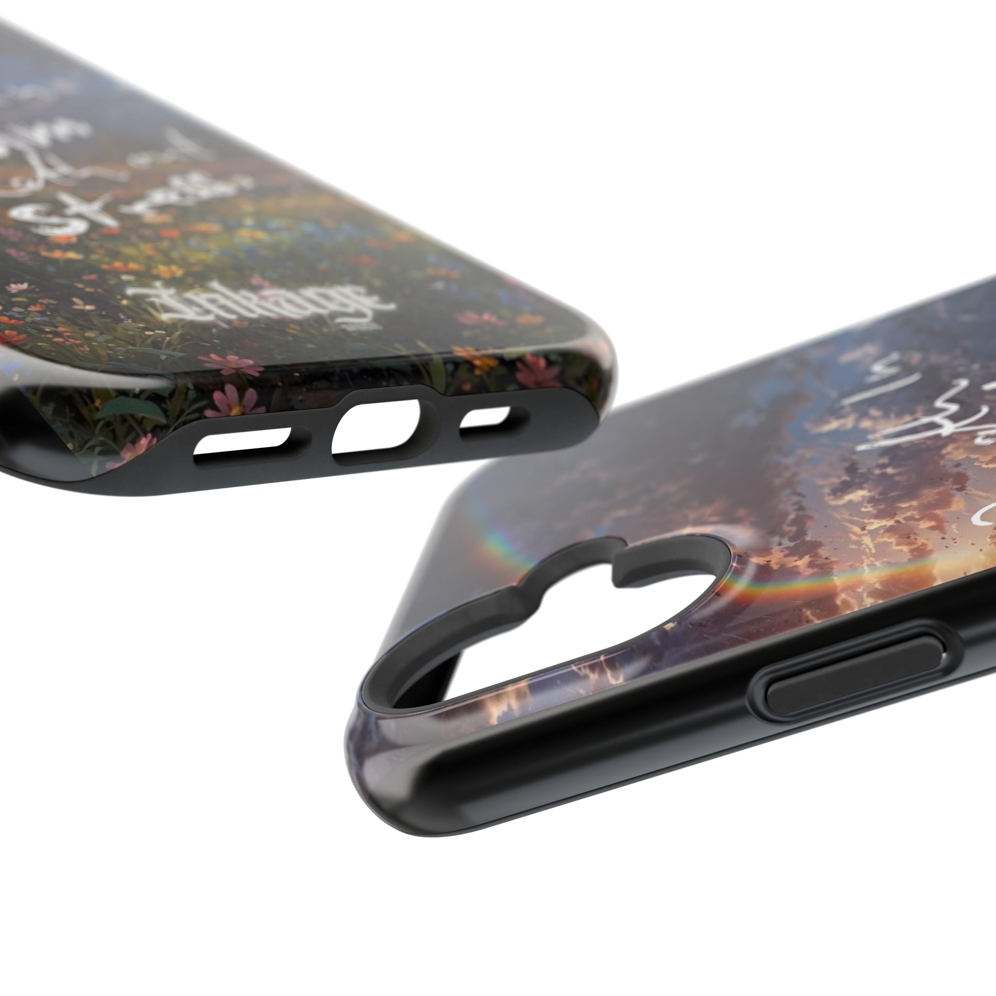 "Breath in Calm Breath out Stress" Magnetic Phone Cases (Quote)
