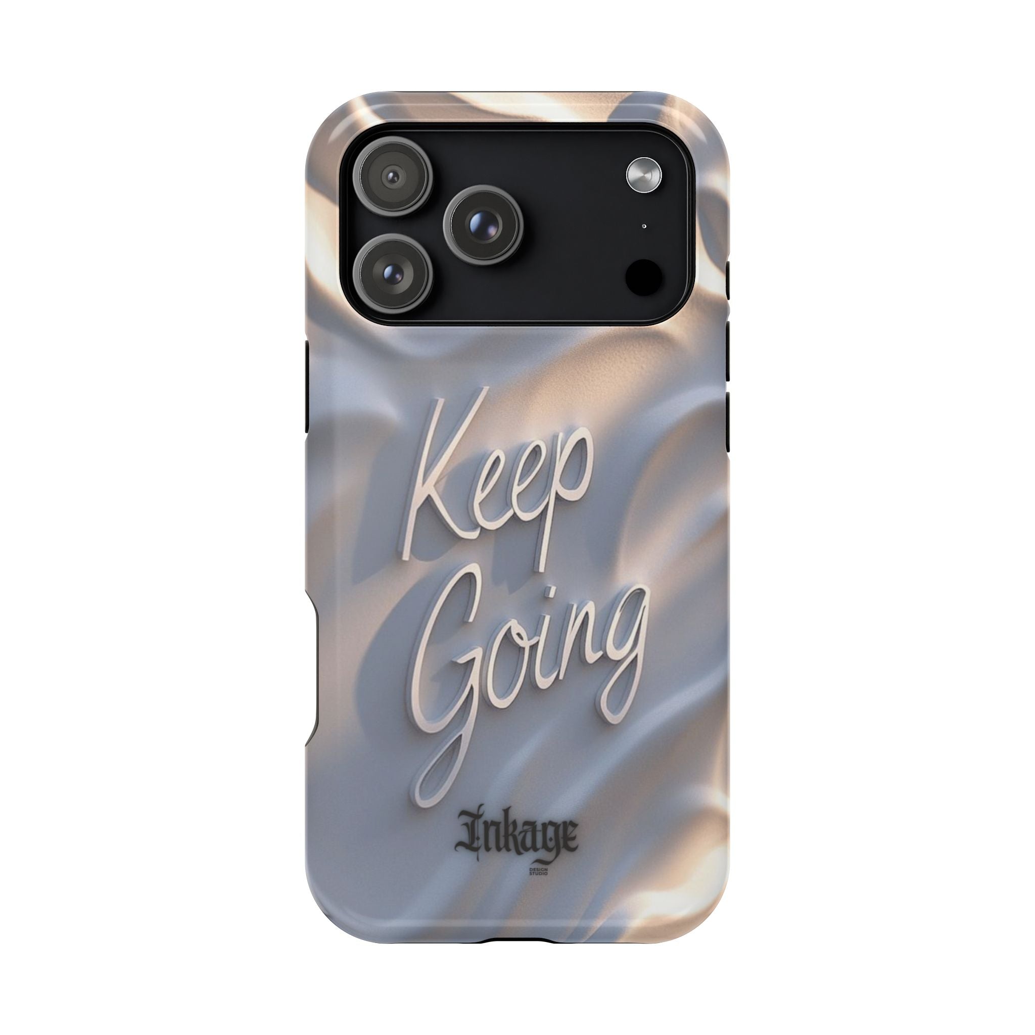 "Keep Going" Magnetic Phone Cases (Quote)
