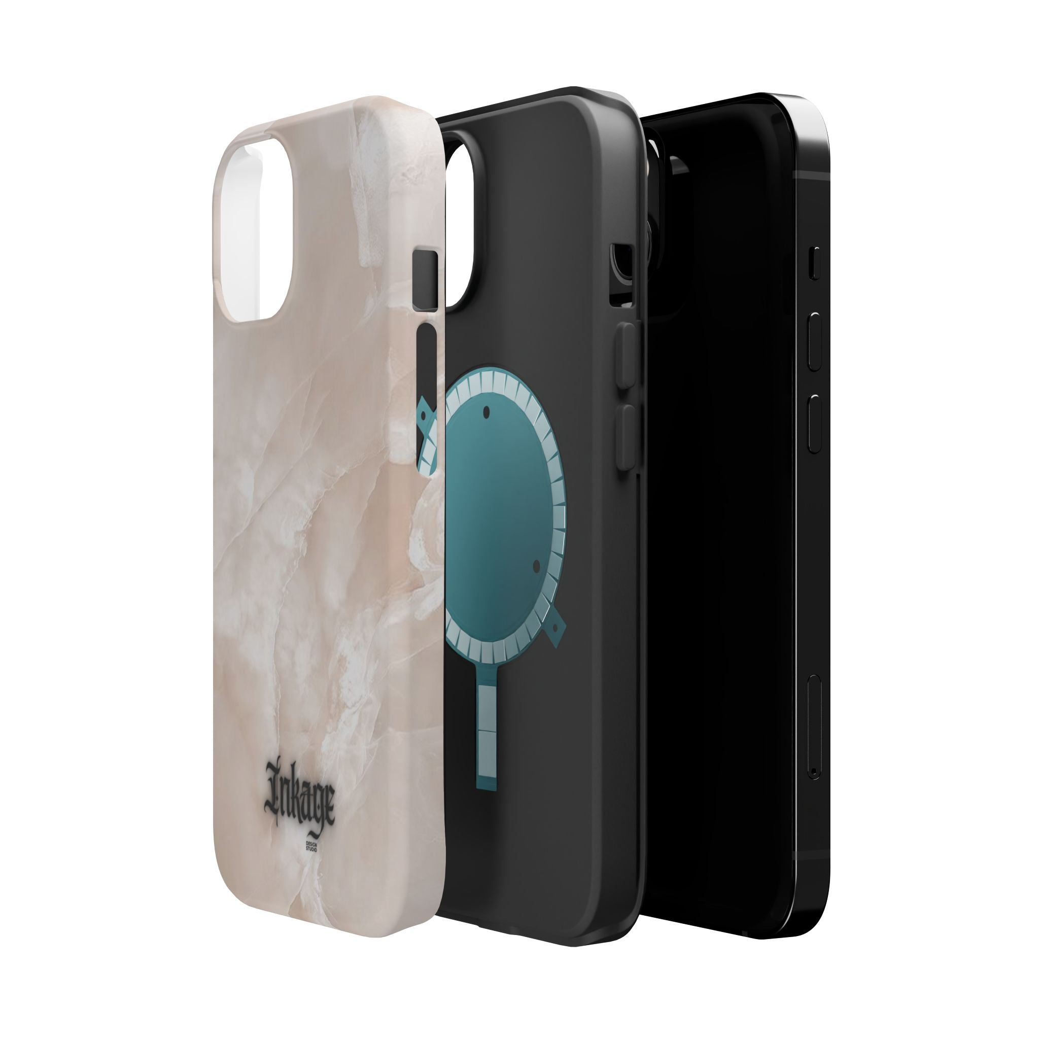 Blush Marble Magnetic Phone Cases