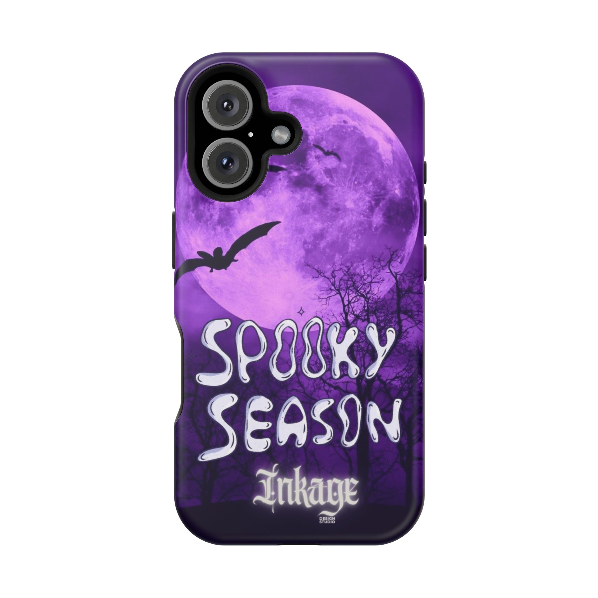 Purple Spooky Season Magnetic Phone Cases (Season)