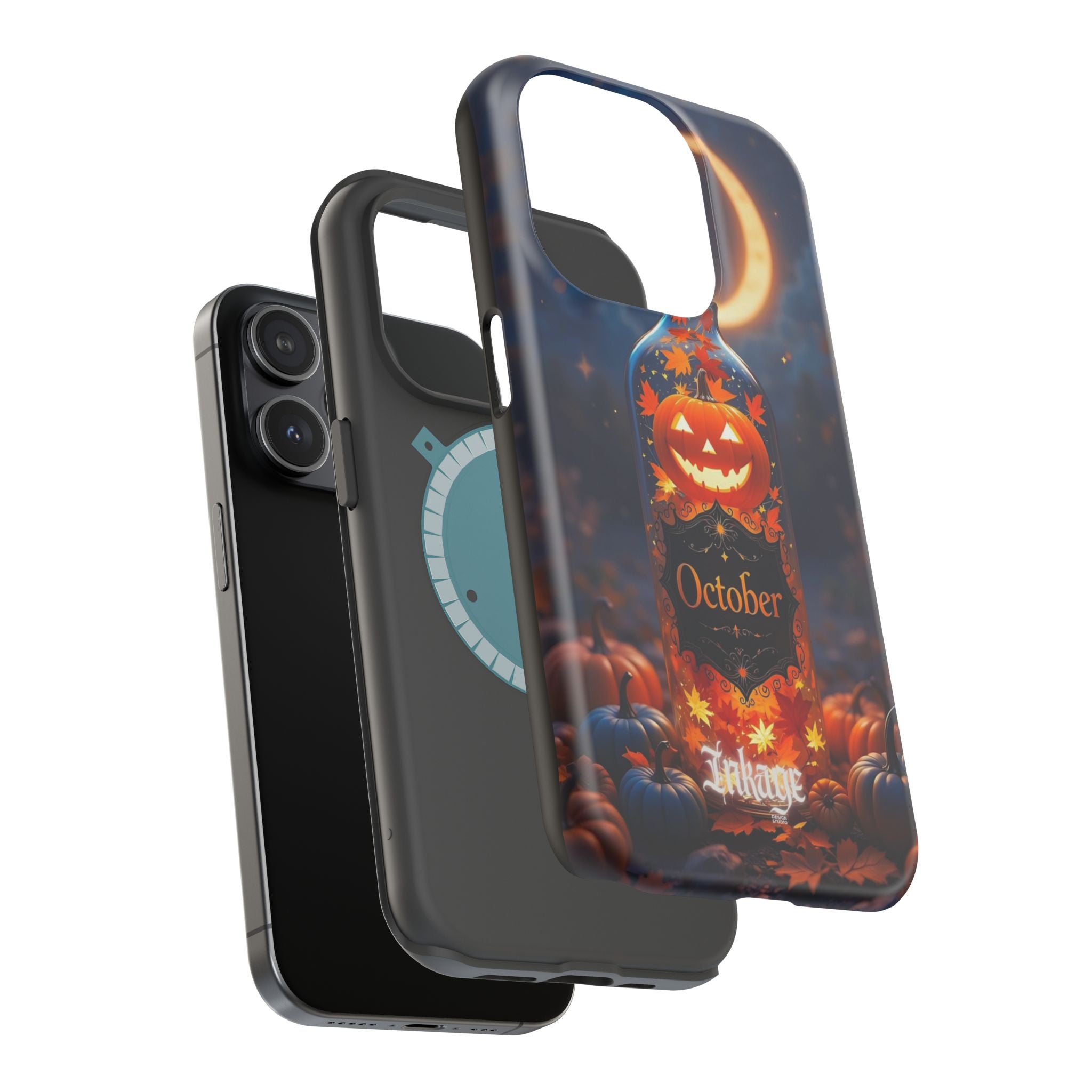 October Glass Bottle Magnetic Phone Cases (Season)