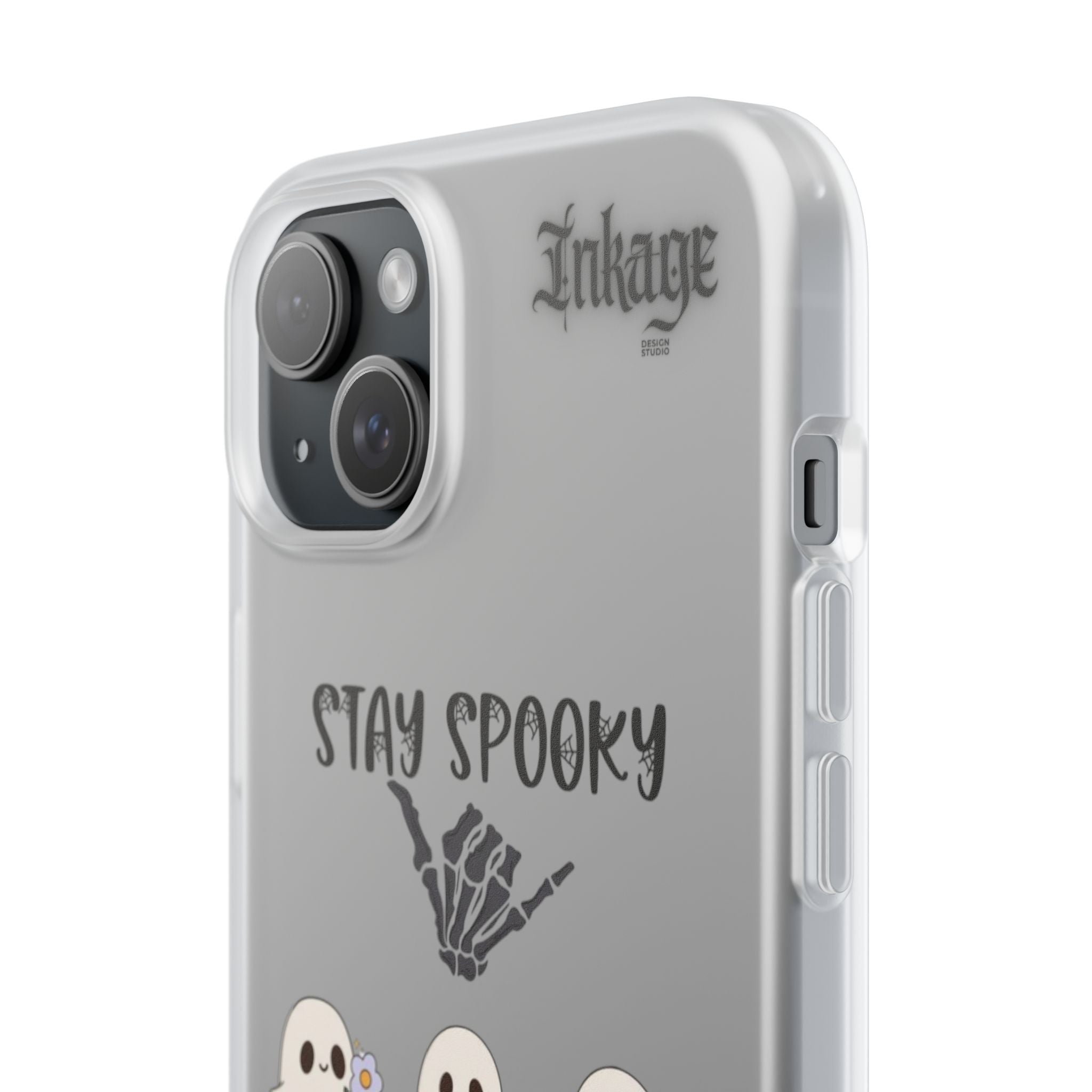 Stay Spooky Clear Phone Cases (Season)