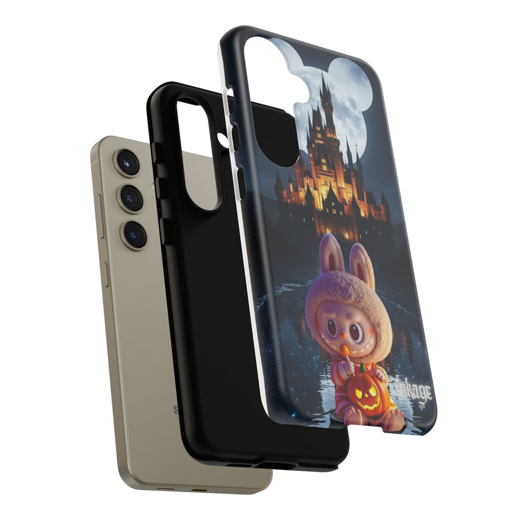 Labubu Halloween On Disney Boat Tough Phone Cases (Season, Animation)