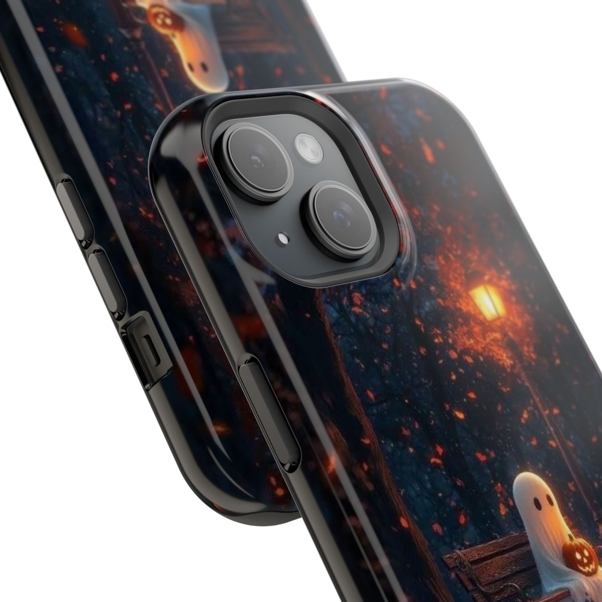 Lonely Ghost Halloween Magnetic Phone Cases (Season)