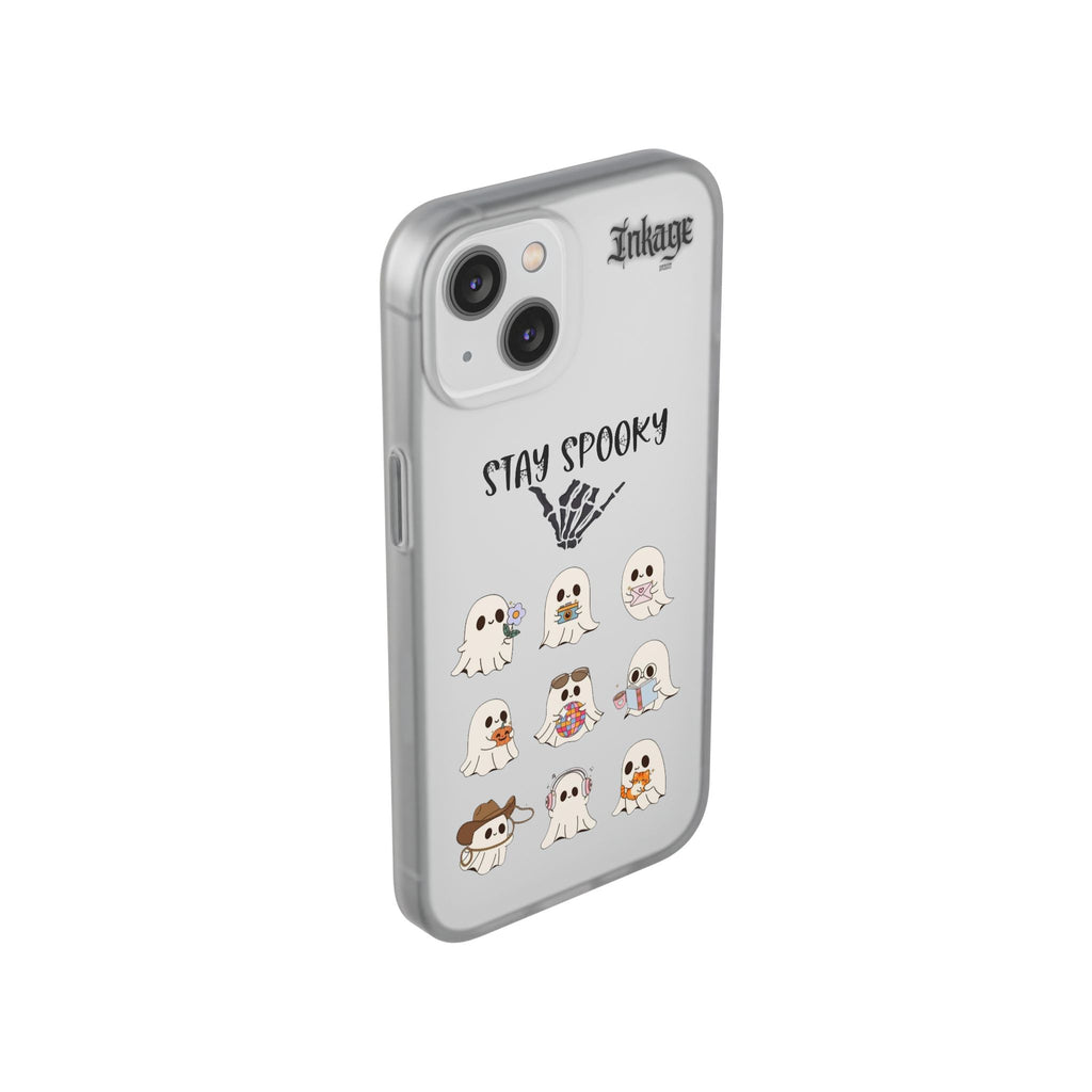 Stay Spooky Clear Phone Cases (Season)