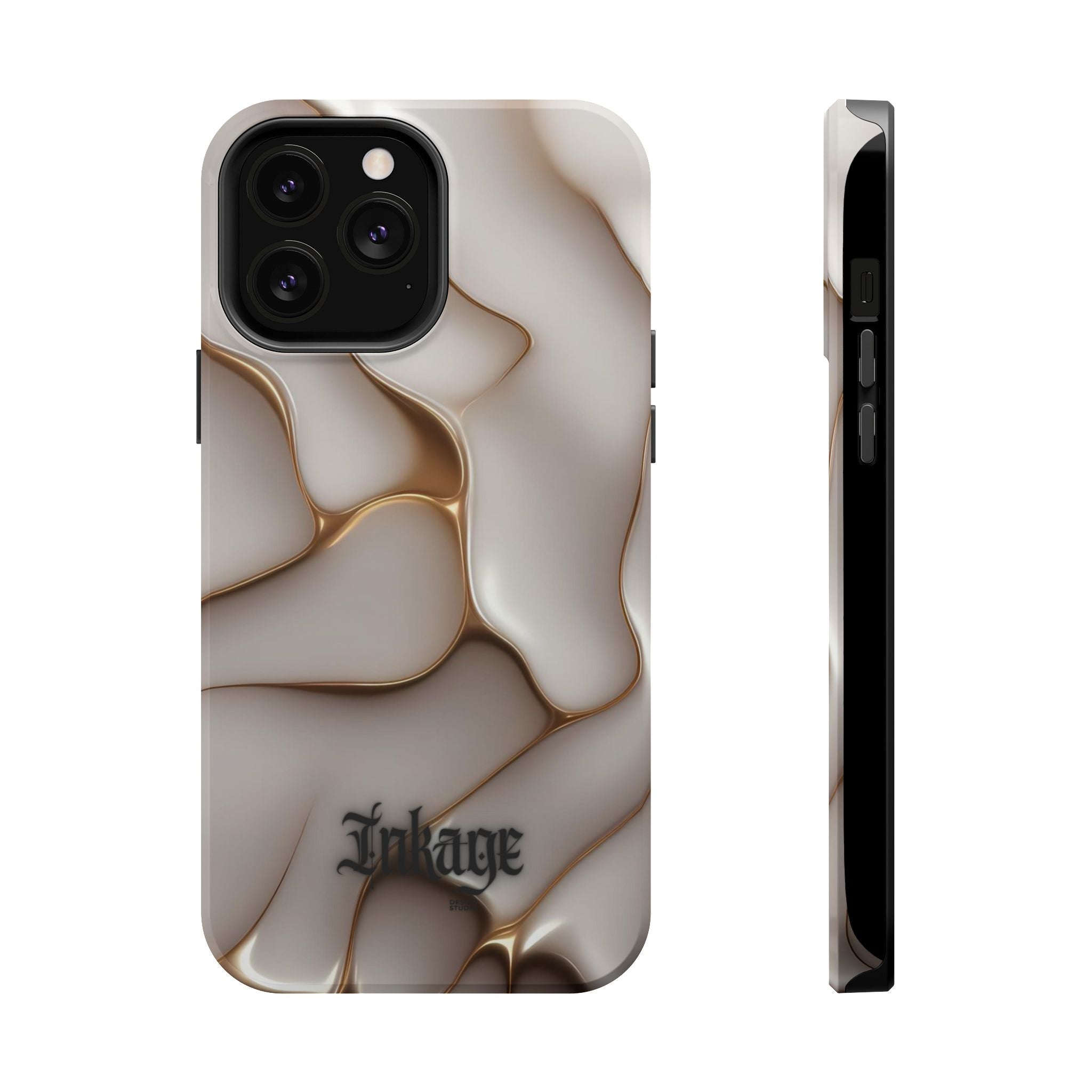 Golden Flow Magnetic Phone Cases (Minimal)