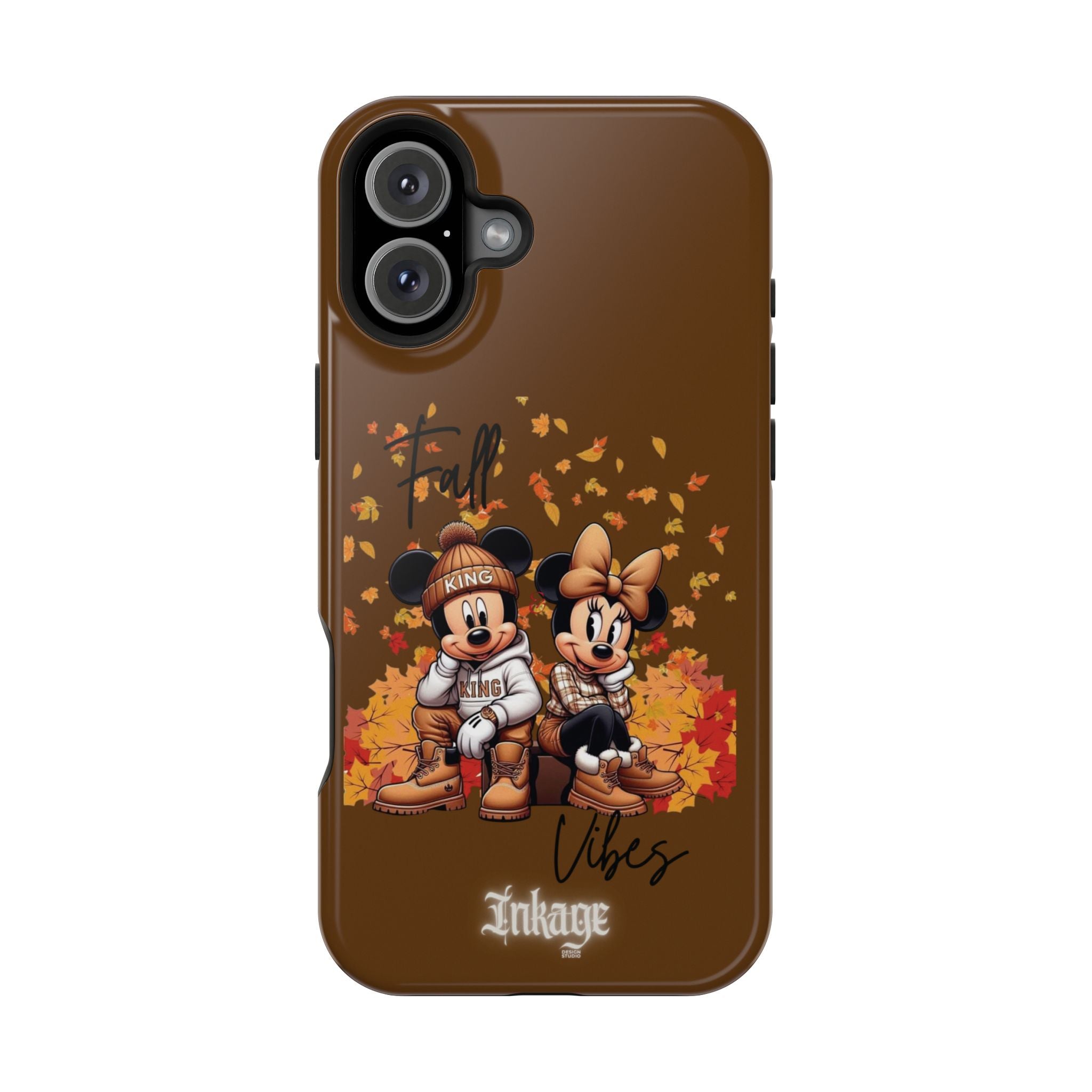 Mickey & Minnie Fall Vibes Magnetic iPhone Cases (Animation)