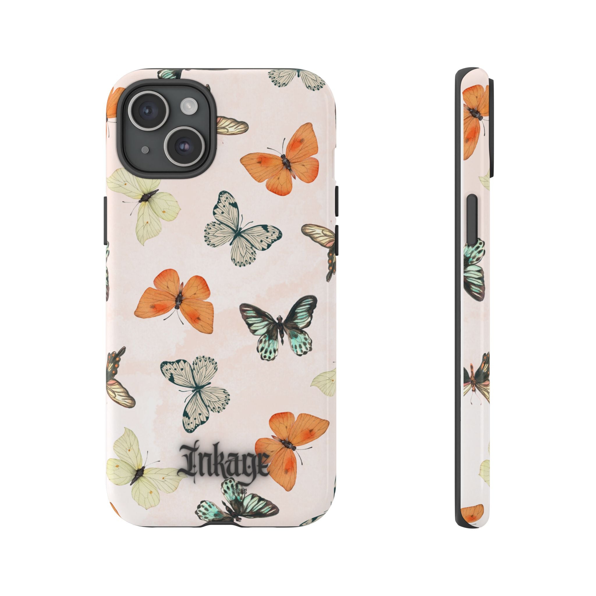 Color Butterfly Tough Phone Case (Minimal)
