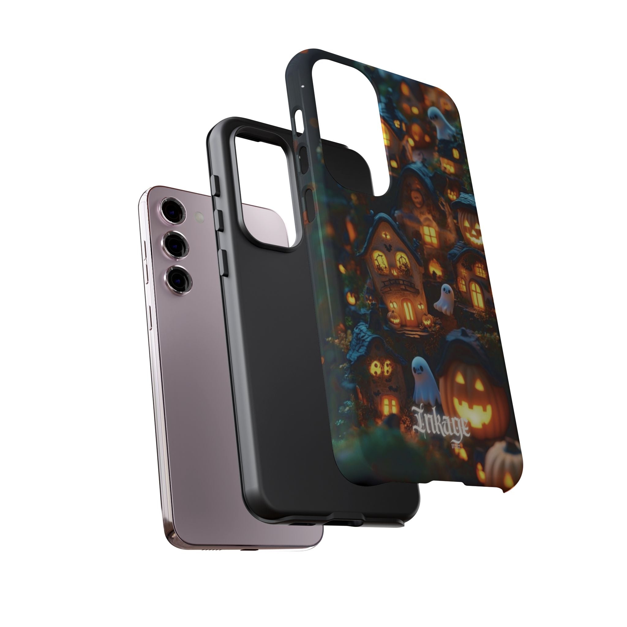 Spooky Pumpkin Village Tough Phone Cases (Season)