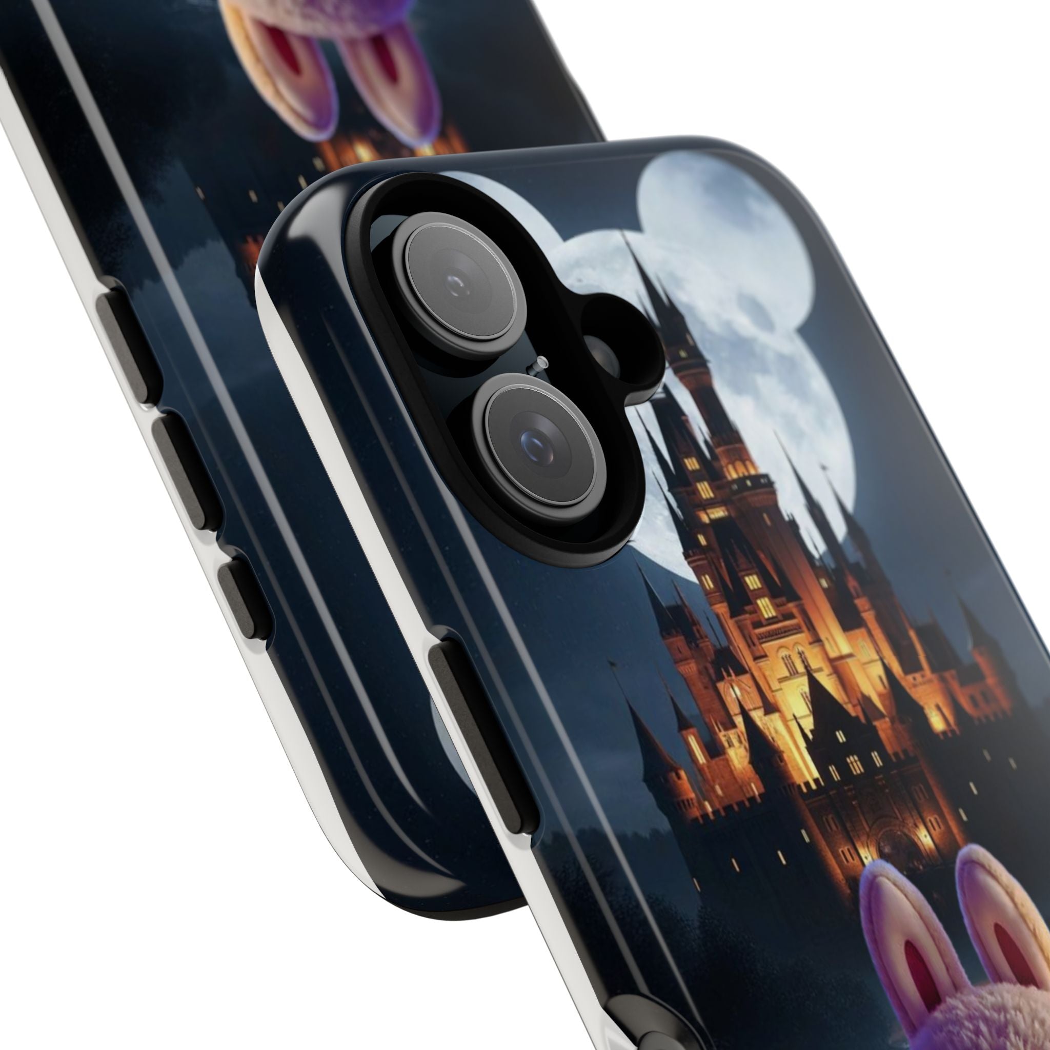 Labubu Halloween On Disney Boat Tough Phone Cases (Season, Animation)