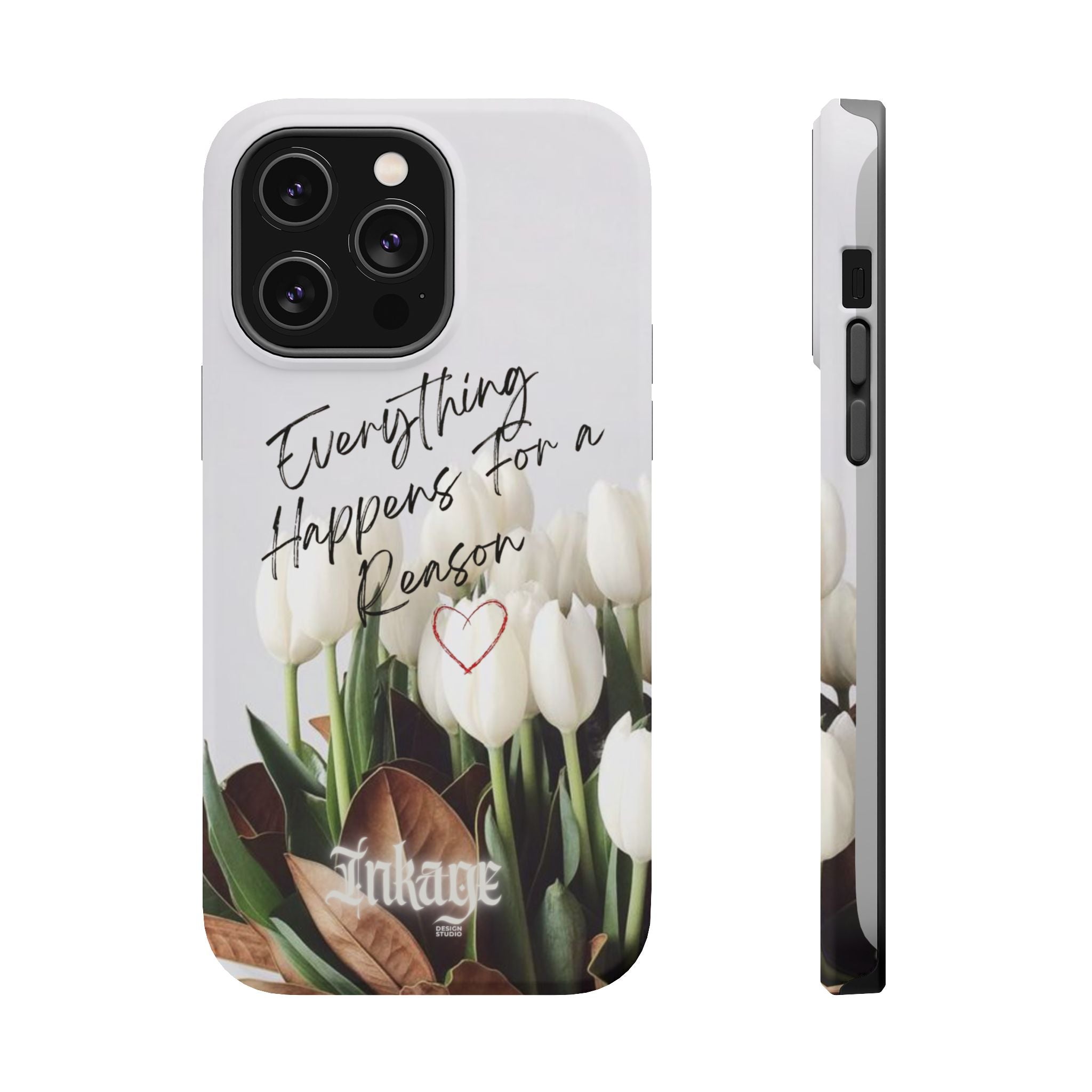 "Everything Happens for a Reason" Quote Magnetic Phone Cases