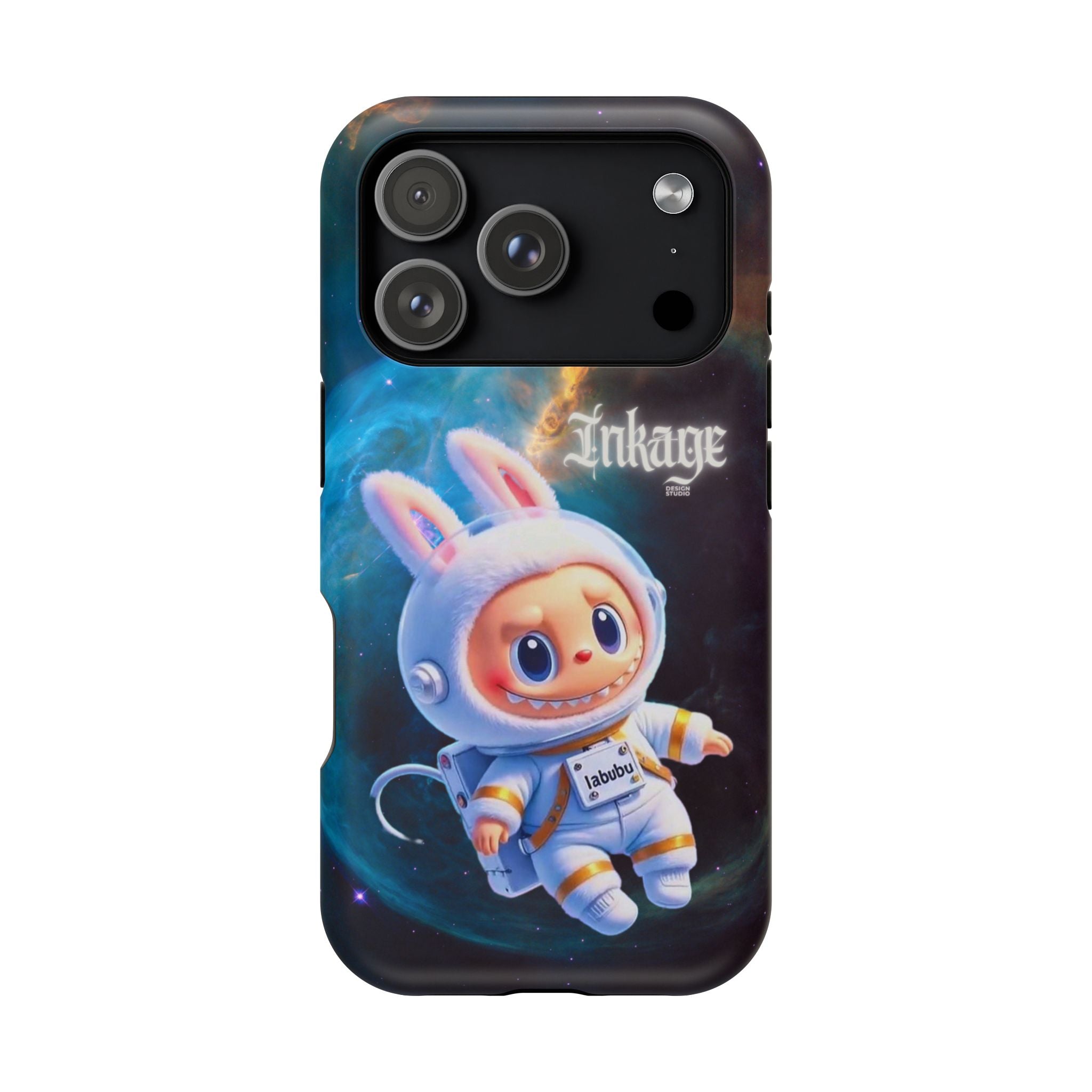 Labubu Astronaut Magnetic Phone Cases (Animation)
