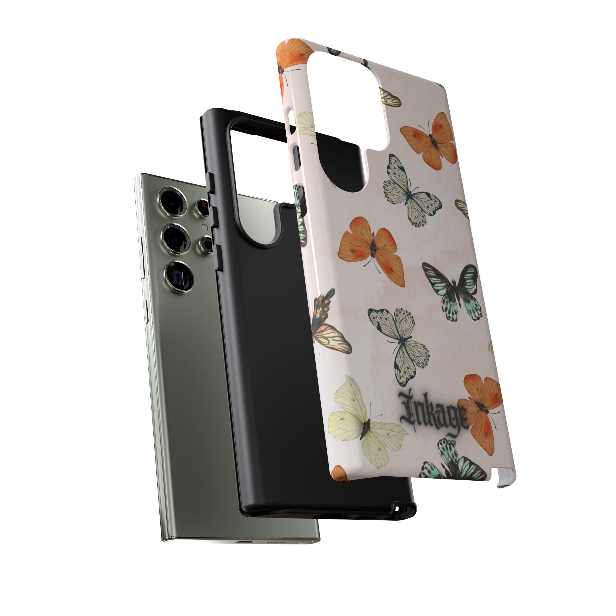 Color Butterfly Tough Phone Case