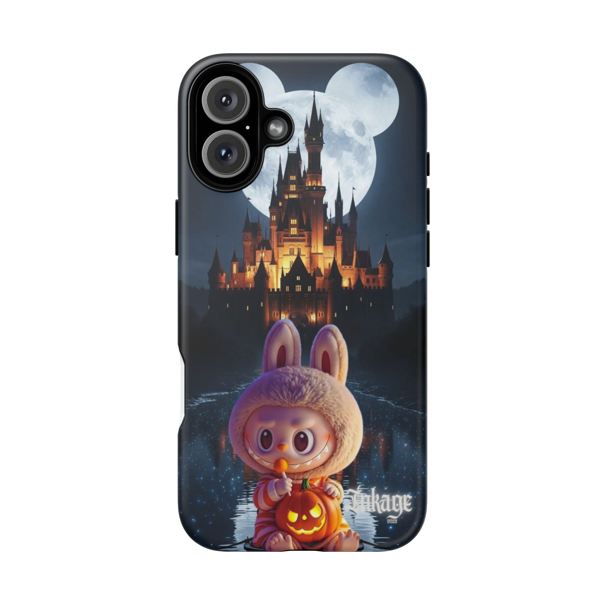 Labubu Halloween On Disney Boat Tough Phone Cases (Season, Animation)