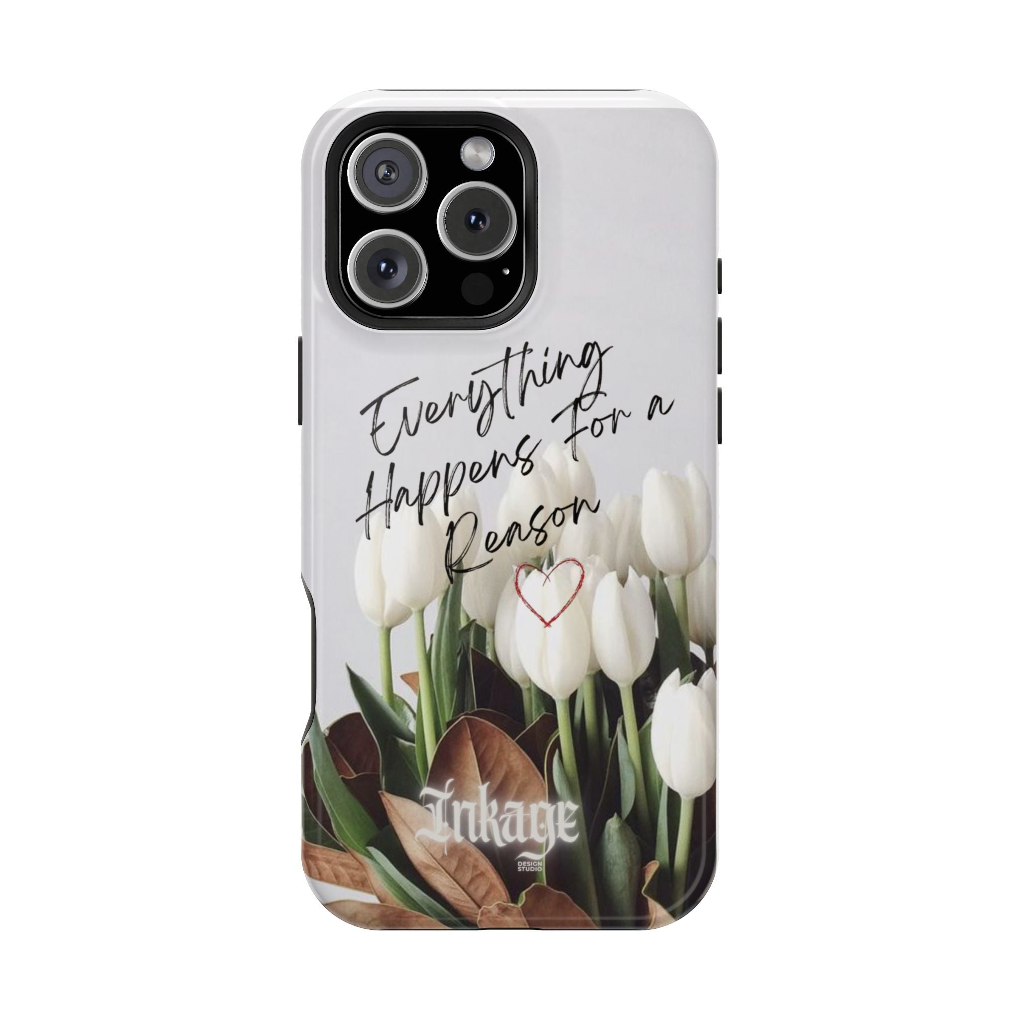 "Everything Happens for a Reason" Magnetic Phone Cases (Quote)