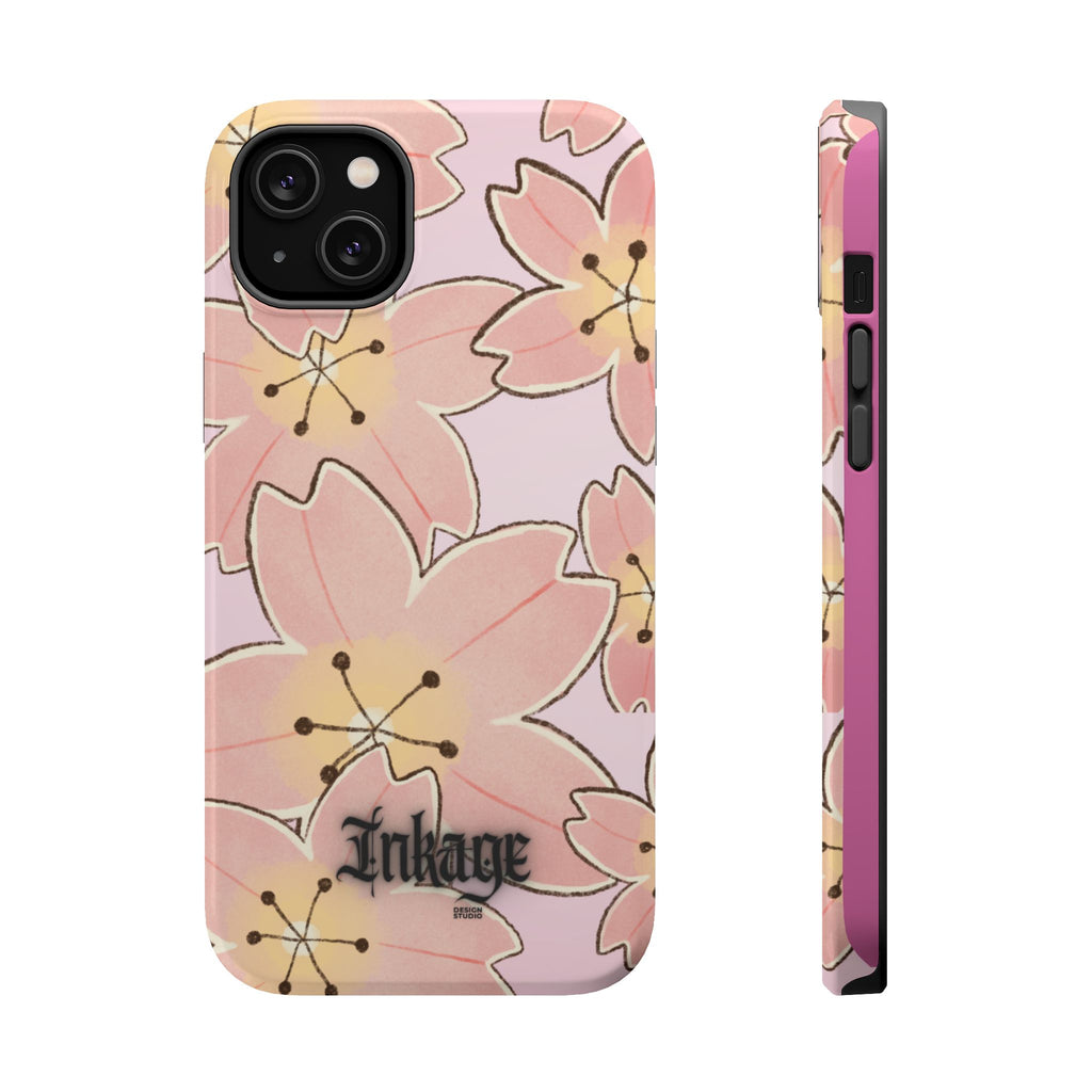 Charming Floral Magnetic Phone Cases (Minimal)