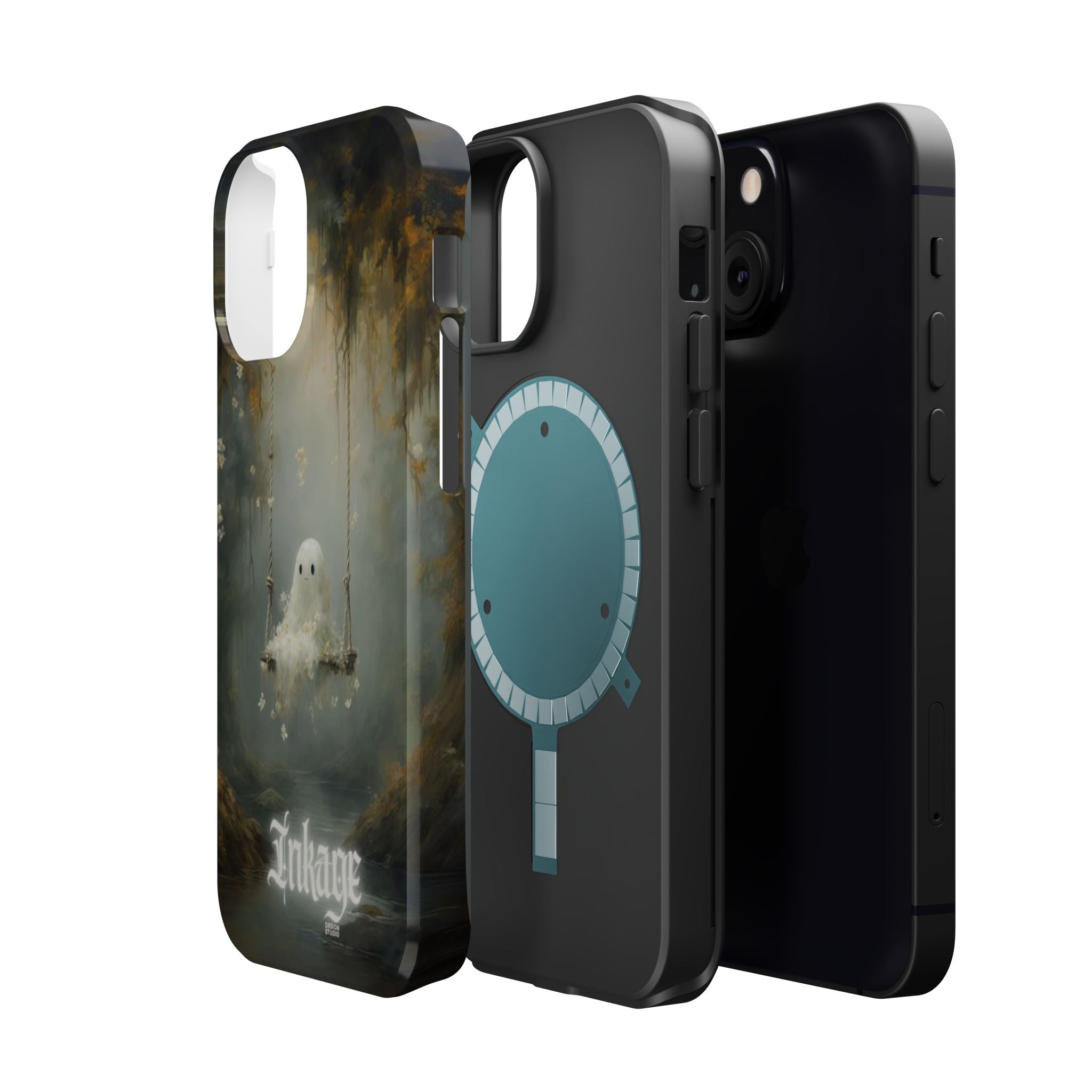Swing With Ghost Enchantment Magnetic Phone Case (Season)