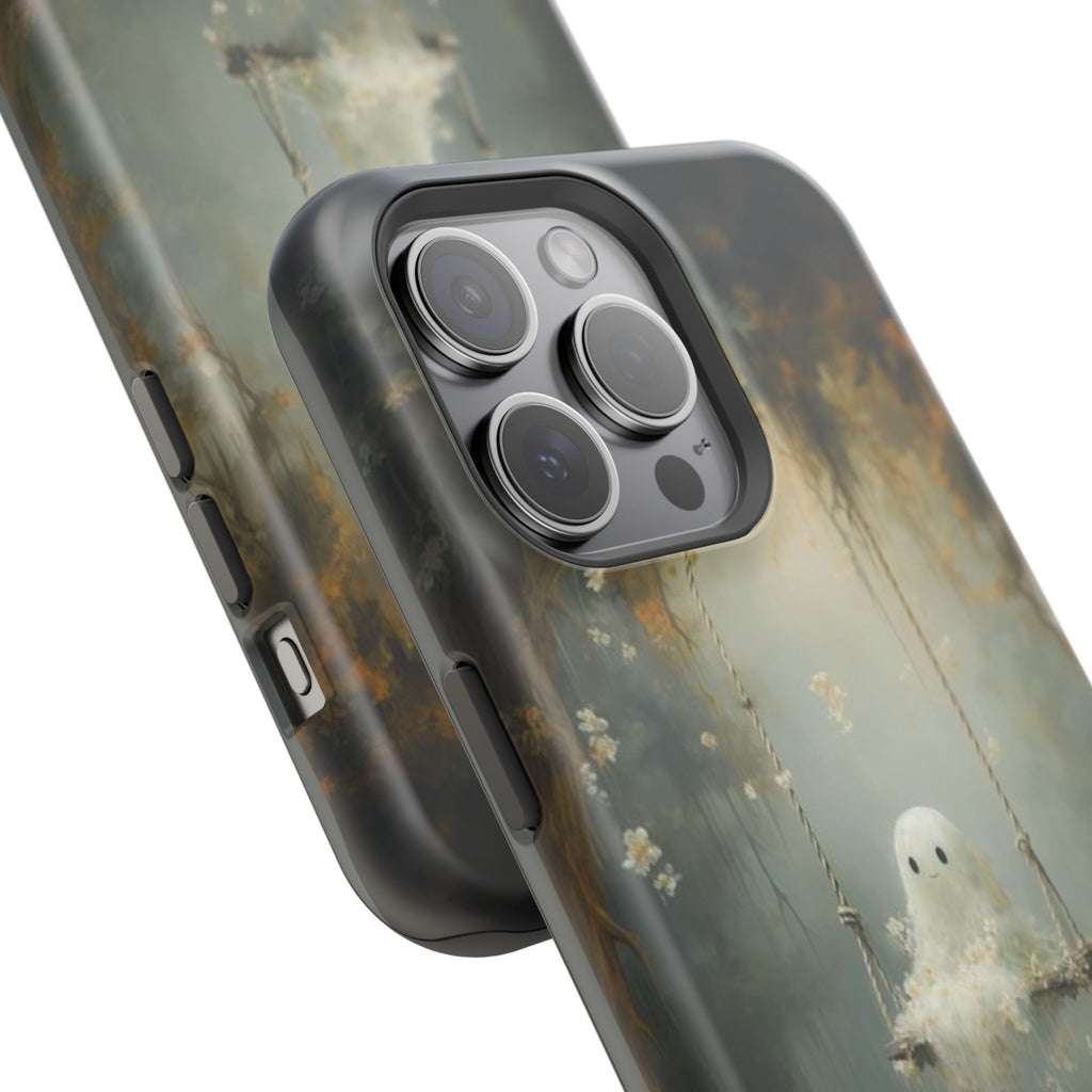 Swing With Ghost Enchantment Magnetic Phone Case (Season)