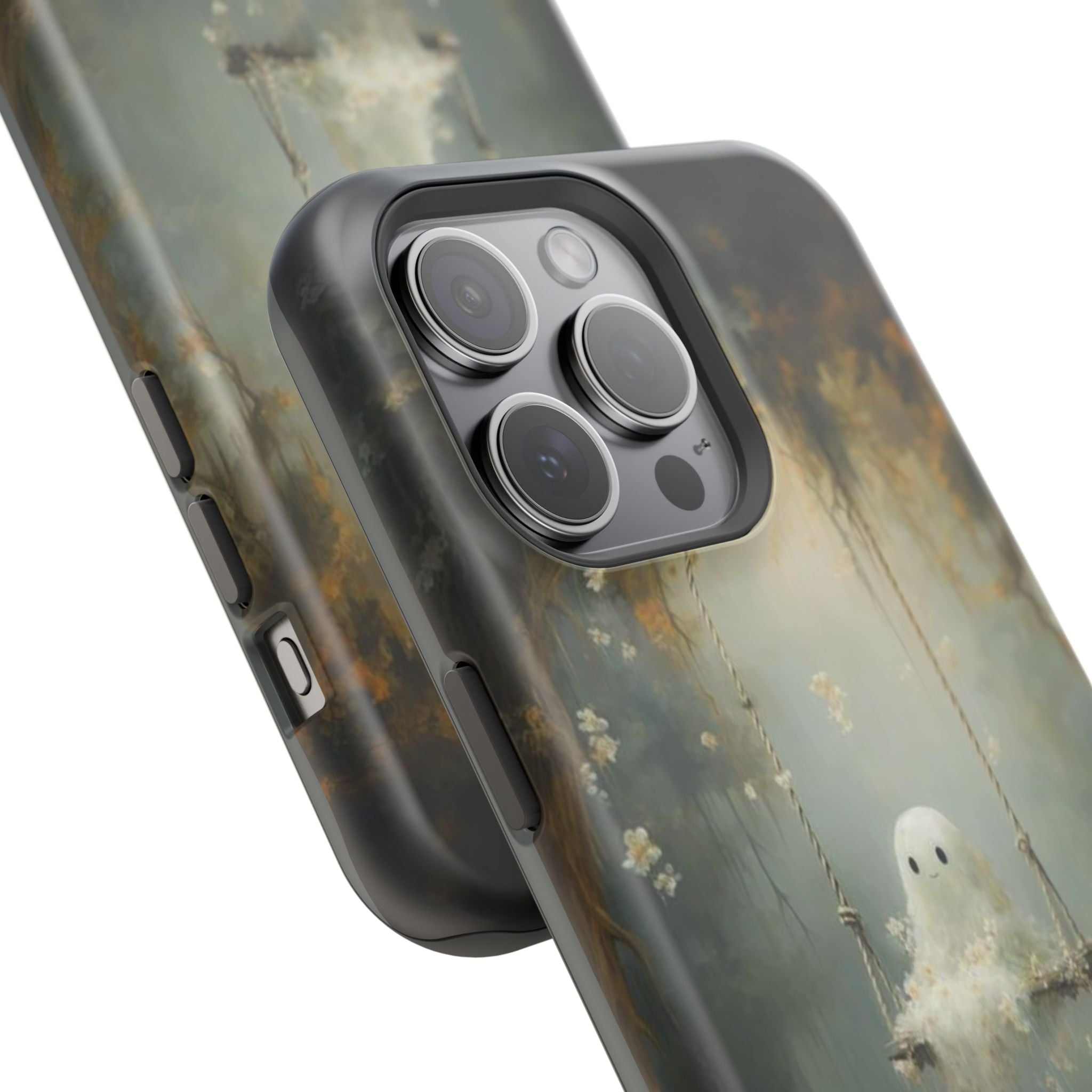 Swing With Ghost Enchantment Magnetic Phone Case (Season)