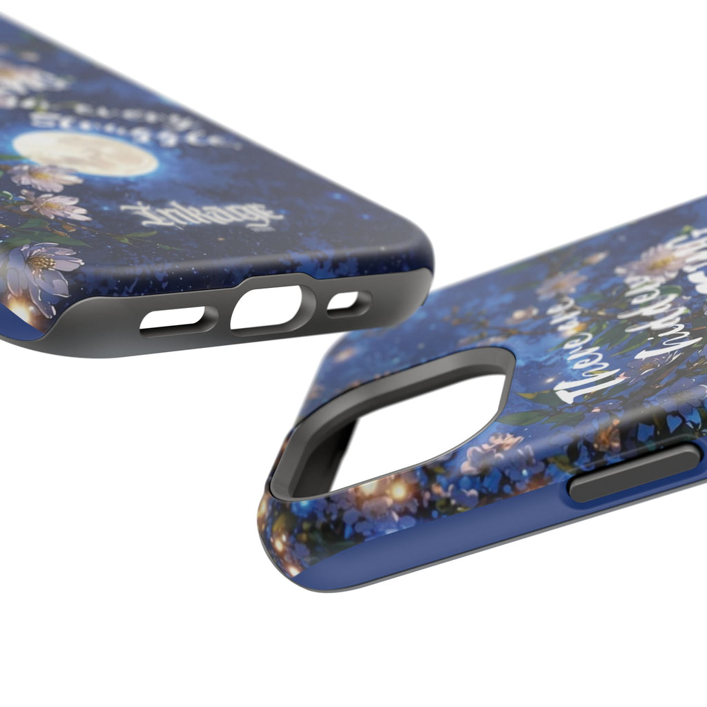 “Moonlit Blessing” Magnetic Phone Cases (Quote)