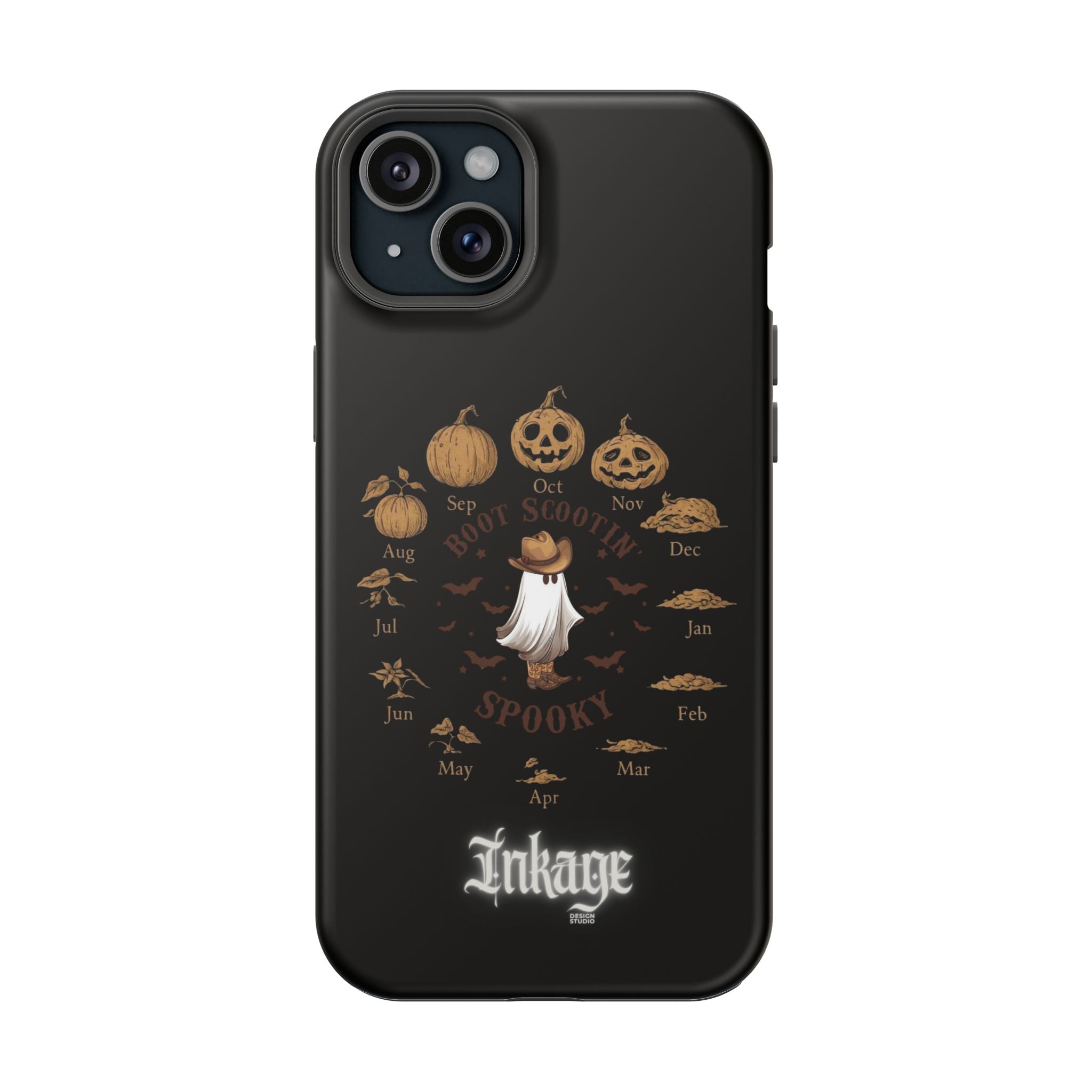 Spooky Boot Halloween Pumpkin Magnetic Phone Cases (Season)