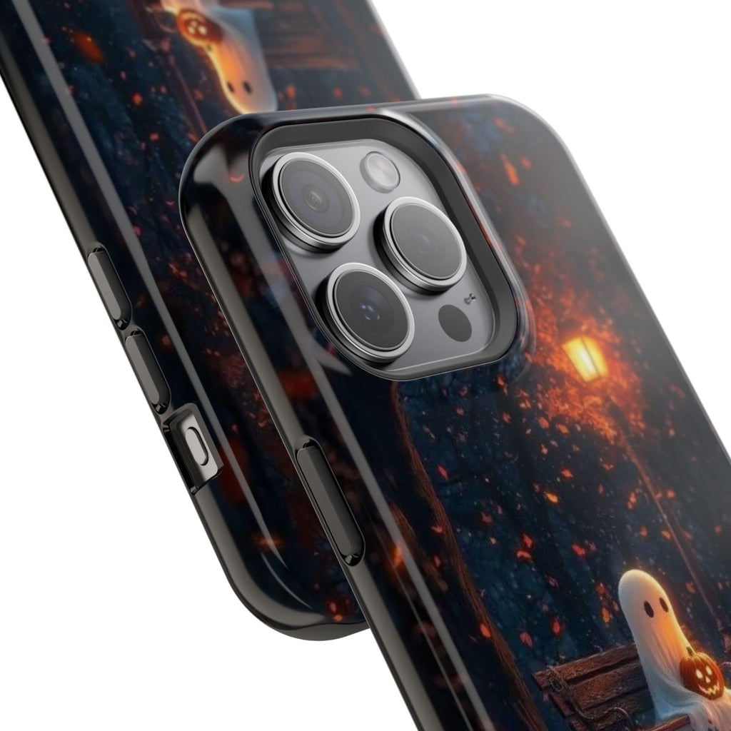 Lonely Ghost Halloween Magnetic Phone Cases (Season)
