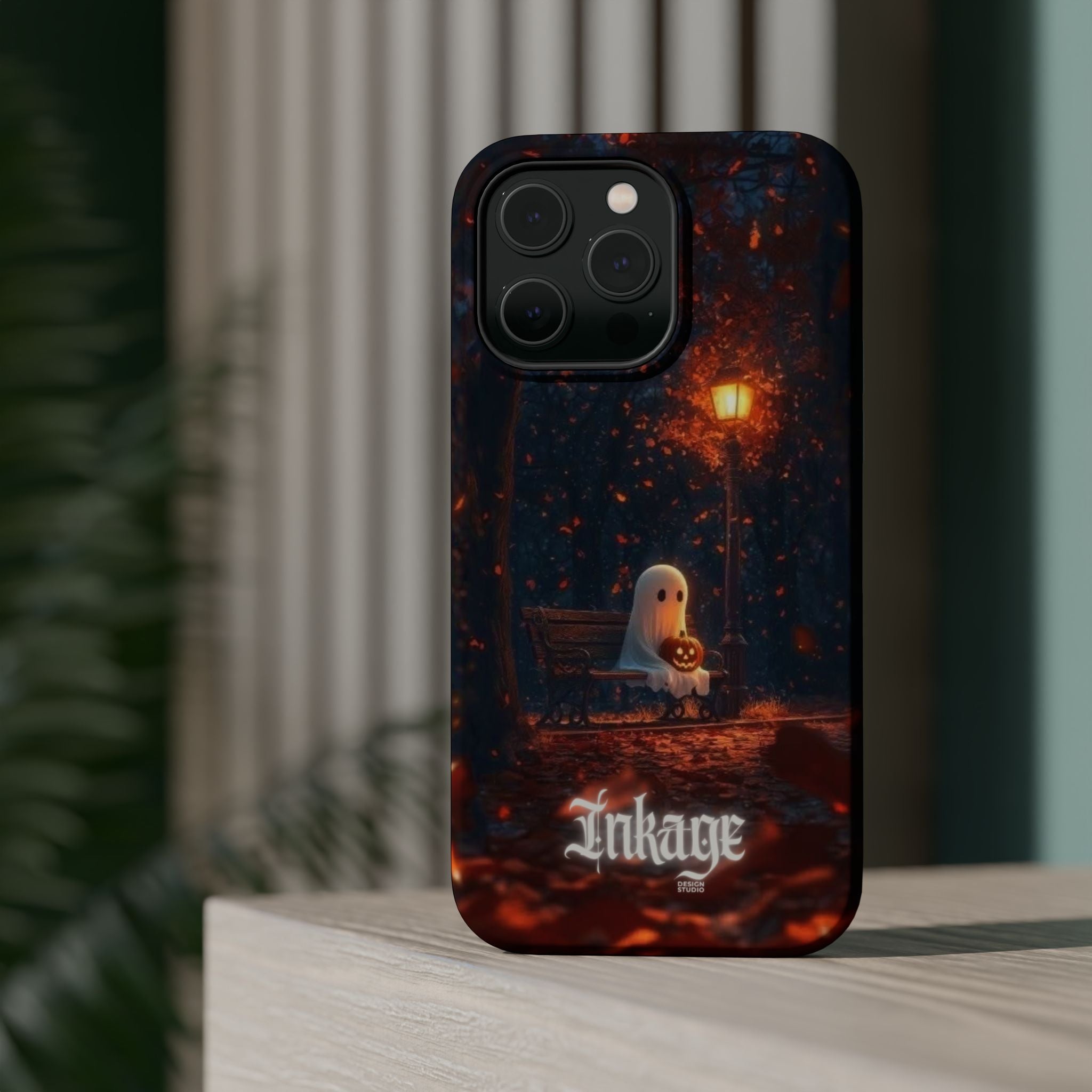 Lonely Ghost Halloween Magnetic Phone Cases (Season)