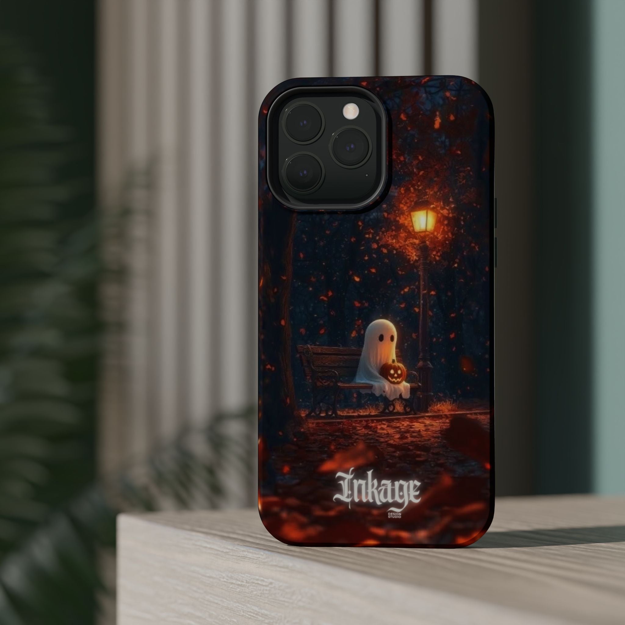 Lonely Ghost Halloween Magnetic Phone Cases (Season)