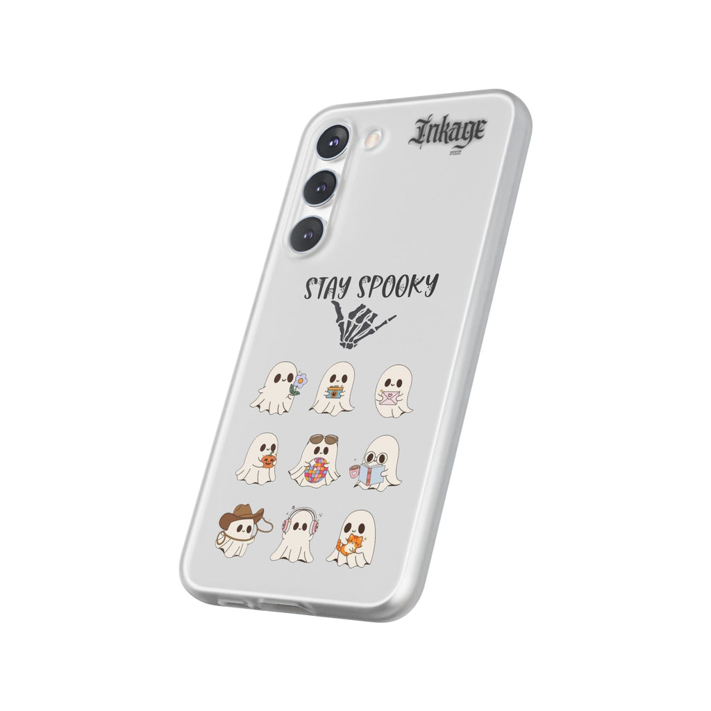 Stay Spooky Clear Phone Cases (Season)