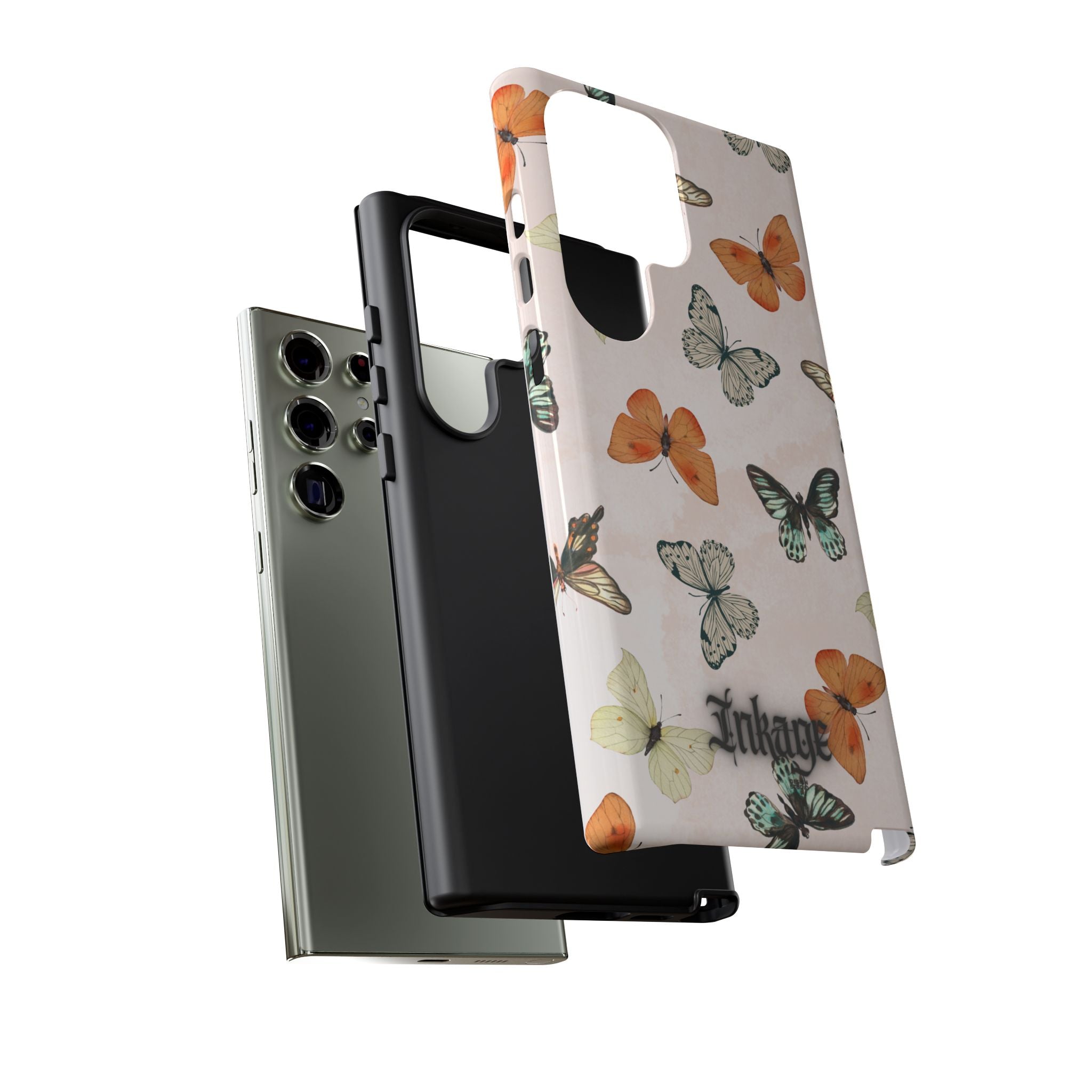 Color Butterfly Tough Phone Case (Minimal)