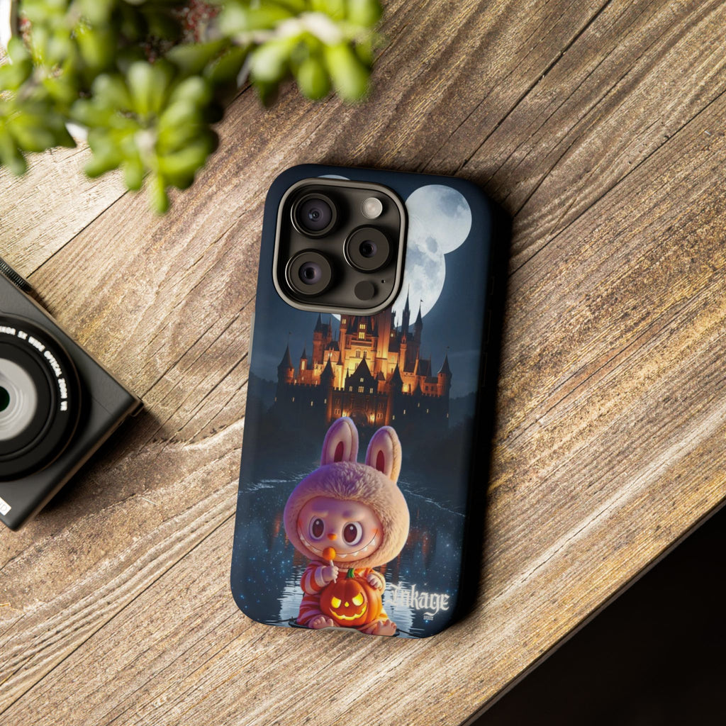 Labubu Halloween On Disney Boat Tough Phone Cases (Season, Animation)