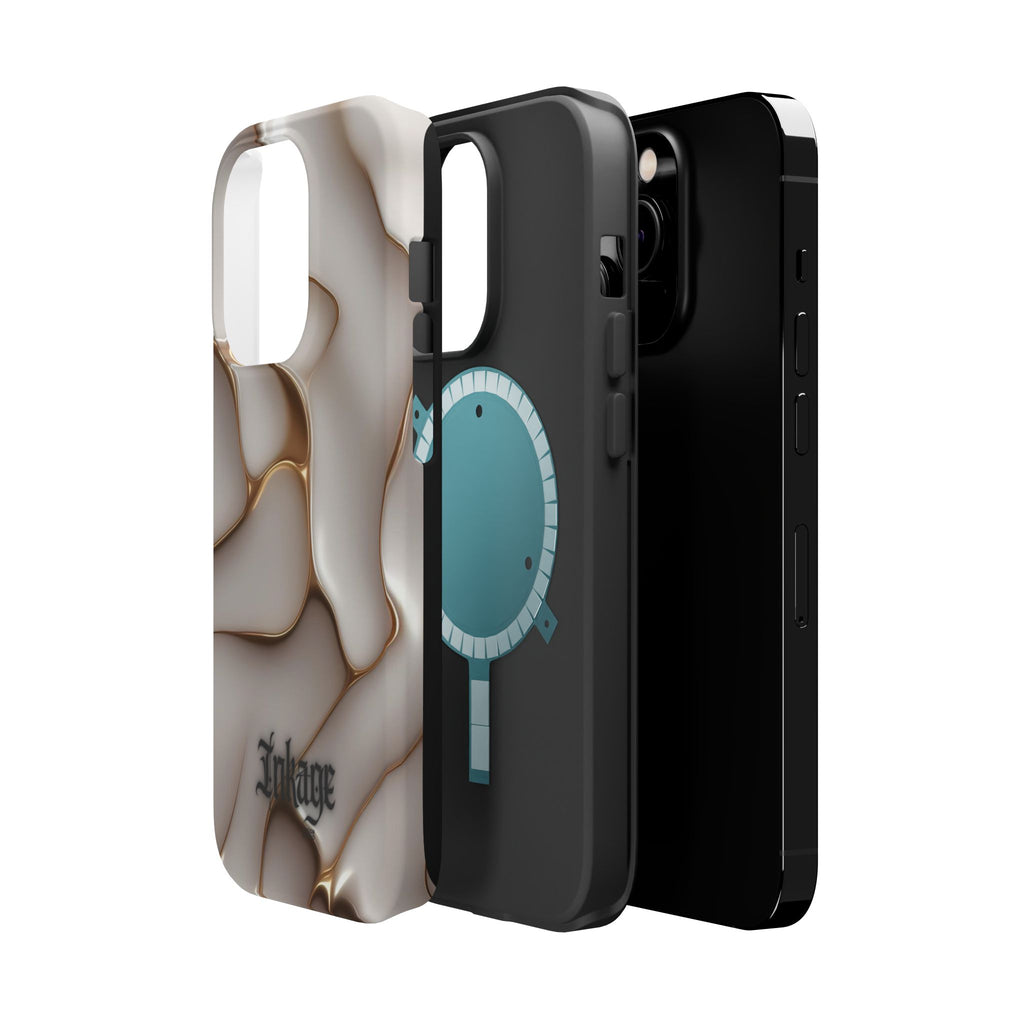 Golden Flow Magnetic Phone Cases (Minimal)