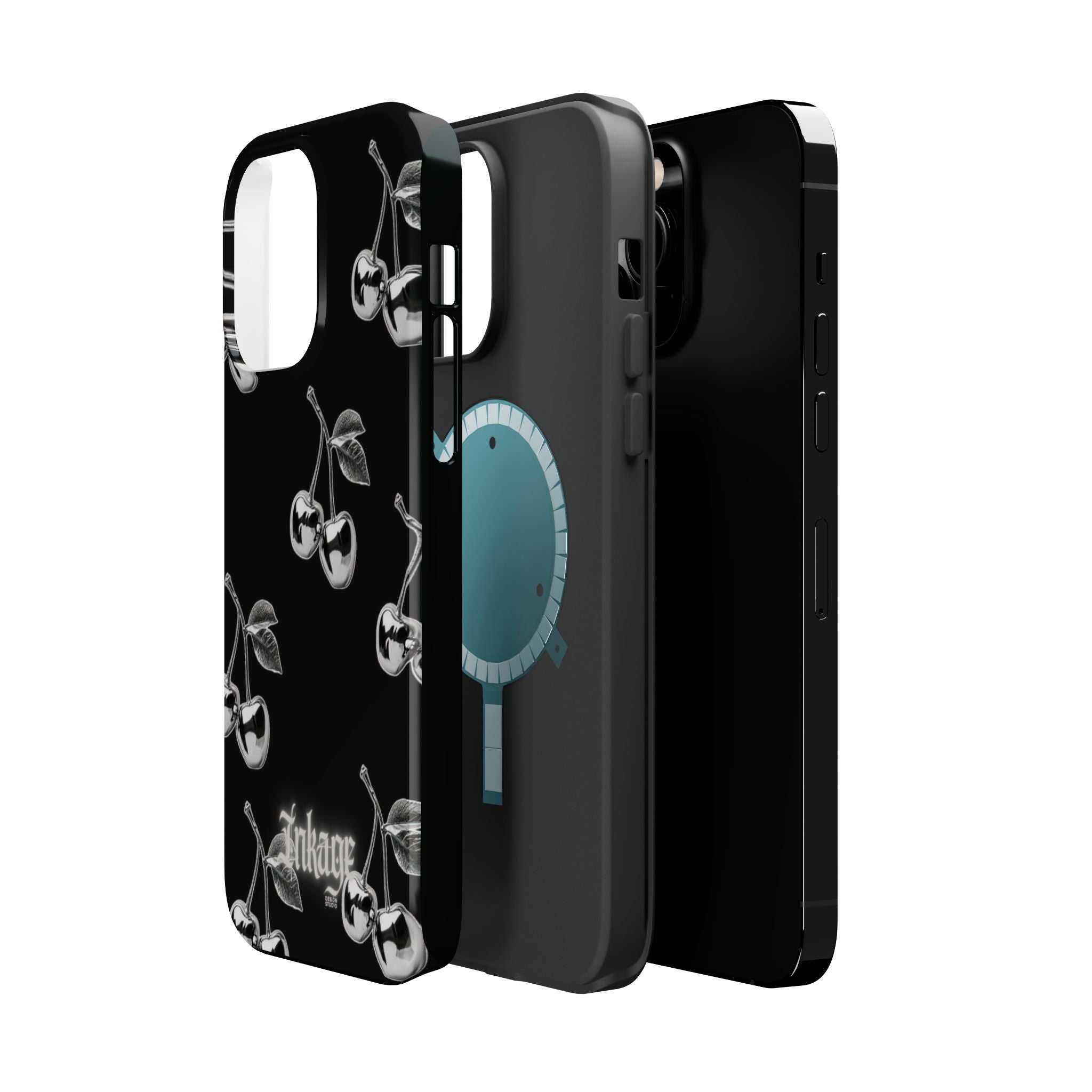 Platinum Cherry Magnetic Phone Cases (Minimal)