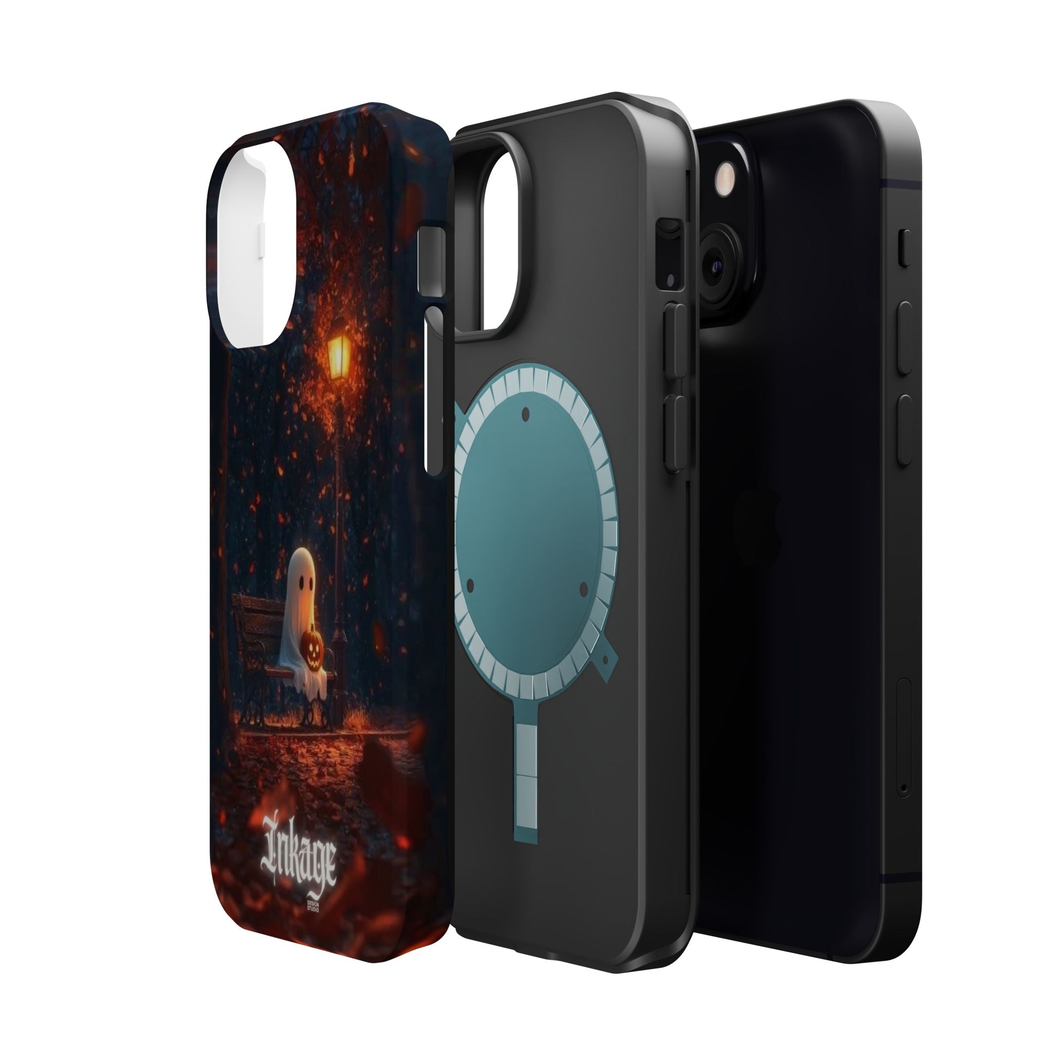 Lonely Ghost Halloween Magnetic Phone Cases (Season)