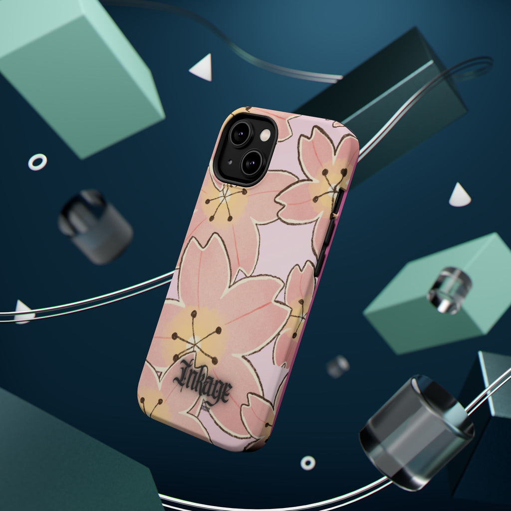 Charming Floral Magnetic Phone Case (Minimal)