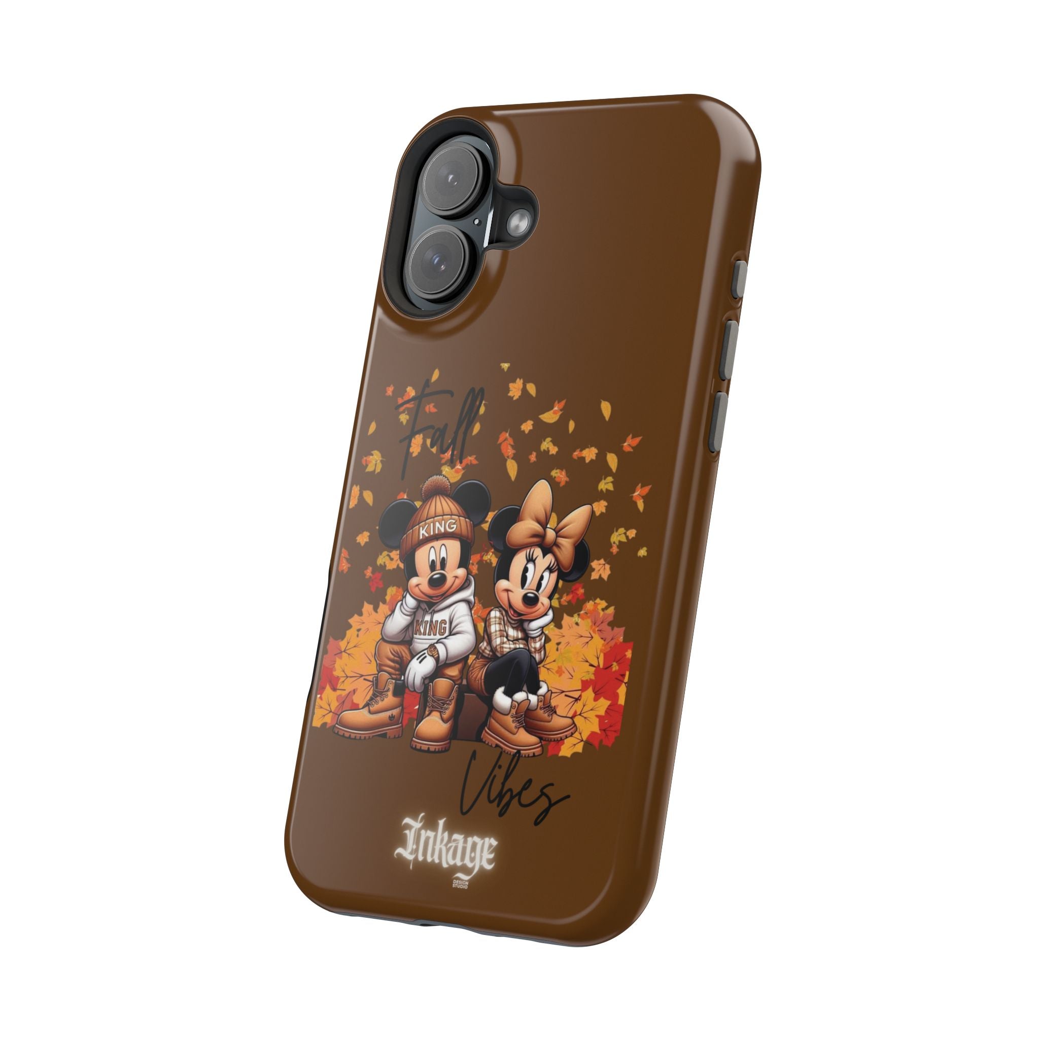 Mickey & Minnie Fall Vibes Magnetic iPhone Cases (Animation)