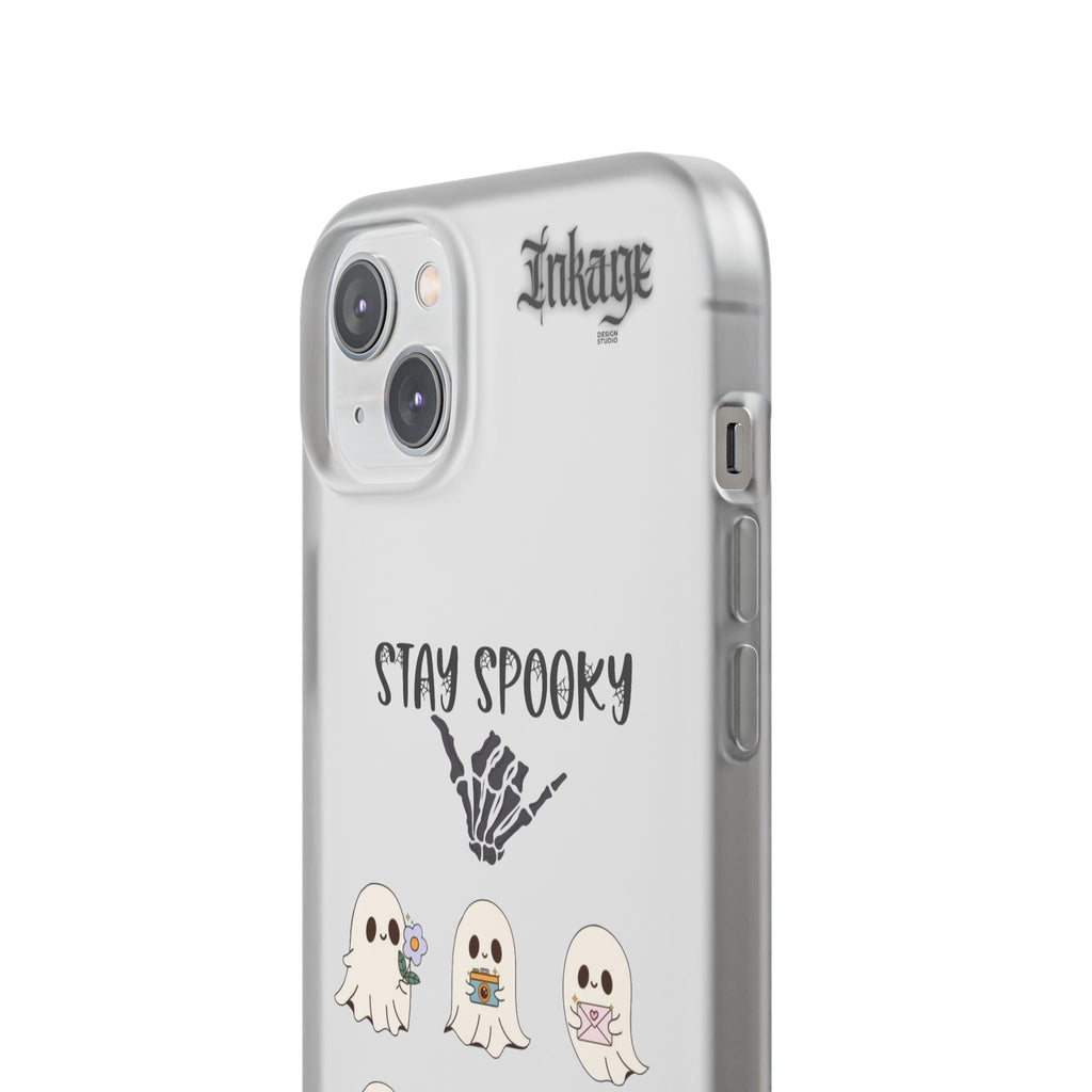 Stay Spooky Clear Phone Cases (Season)