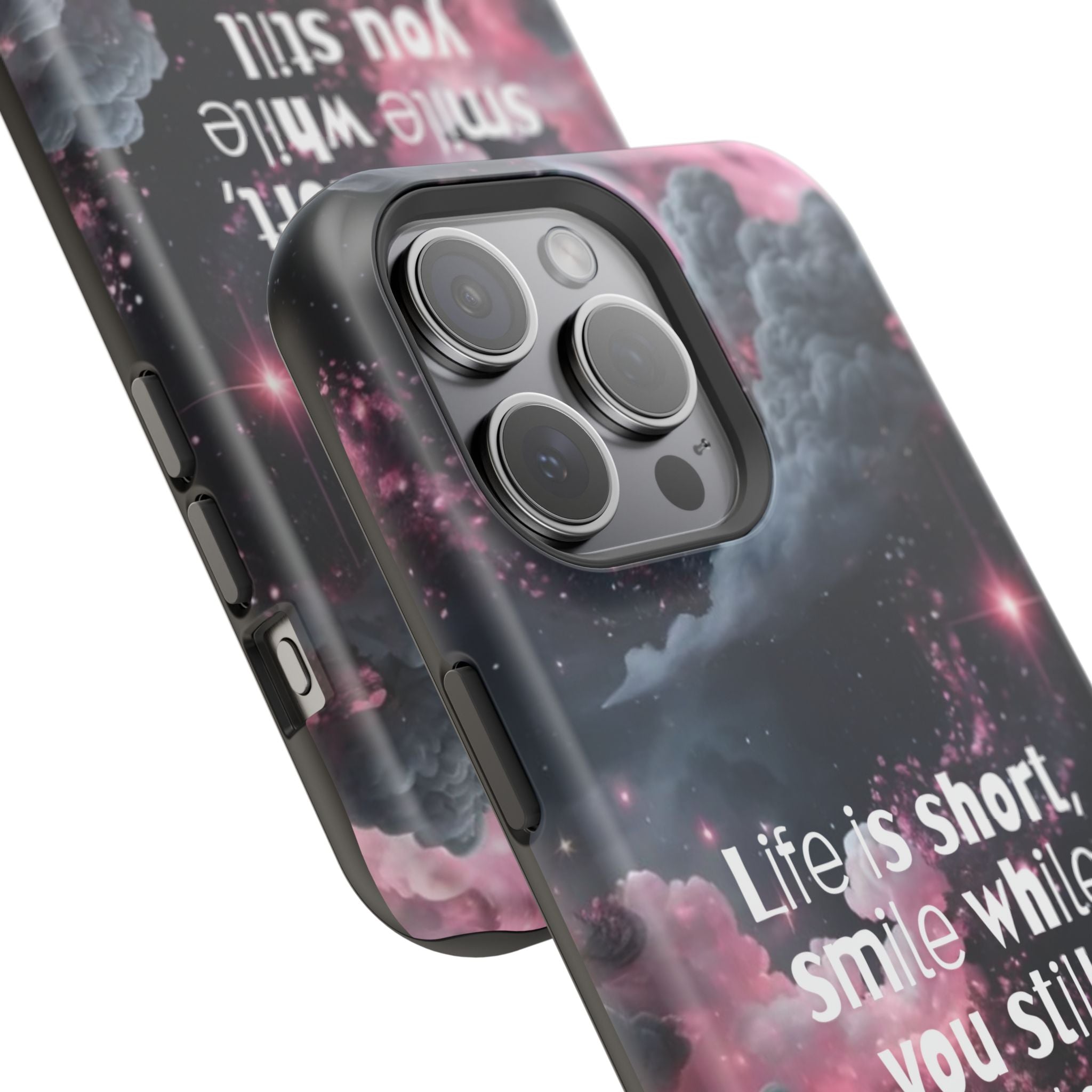 “Life is Short, Smile While You Still Have Teeth” Magnetic Phone Cases