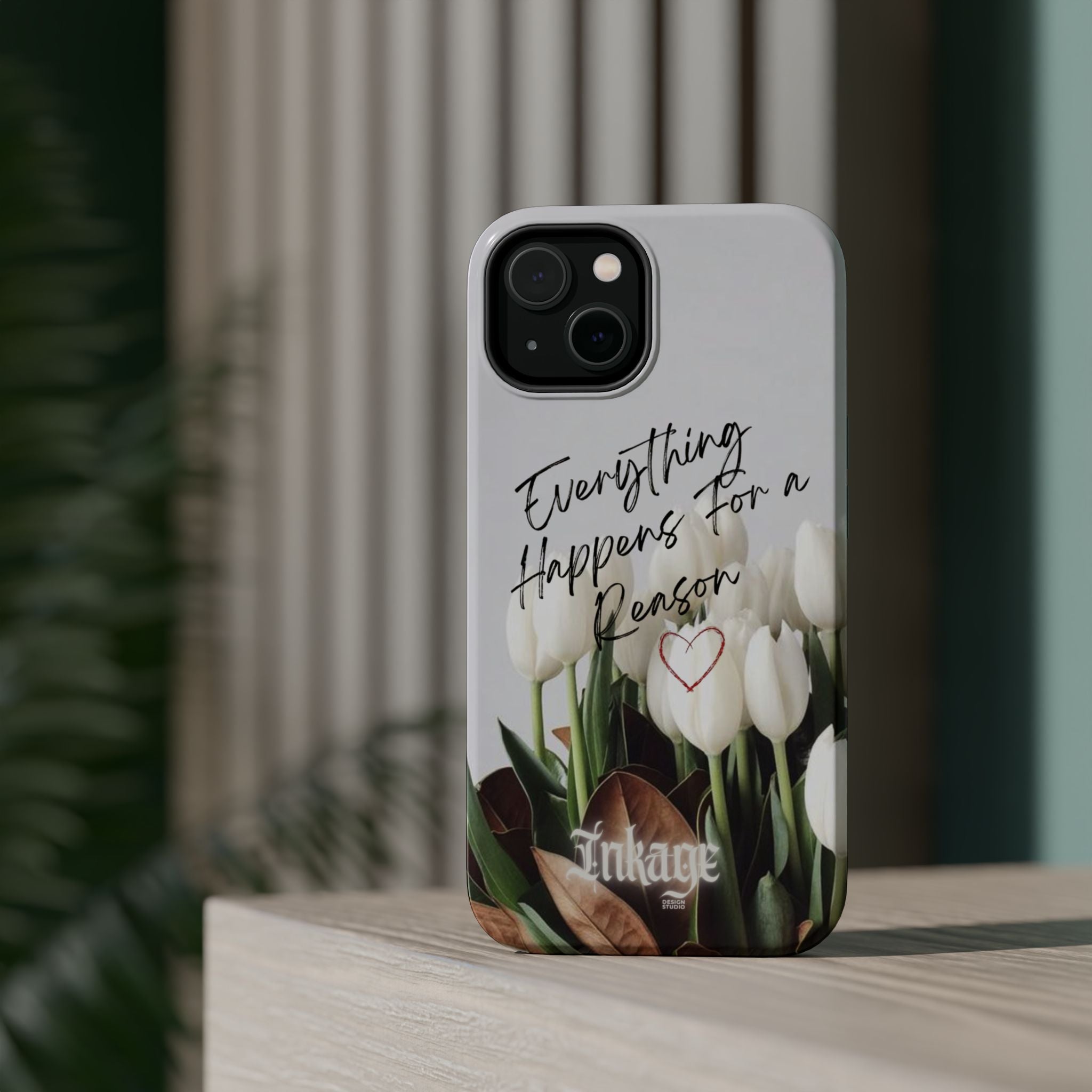 "Everything Happens for a Reason" Quote Magnetic Phone Cases