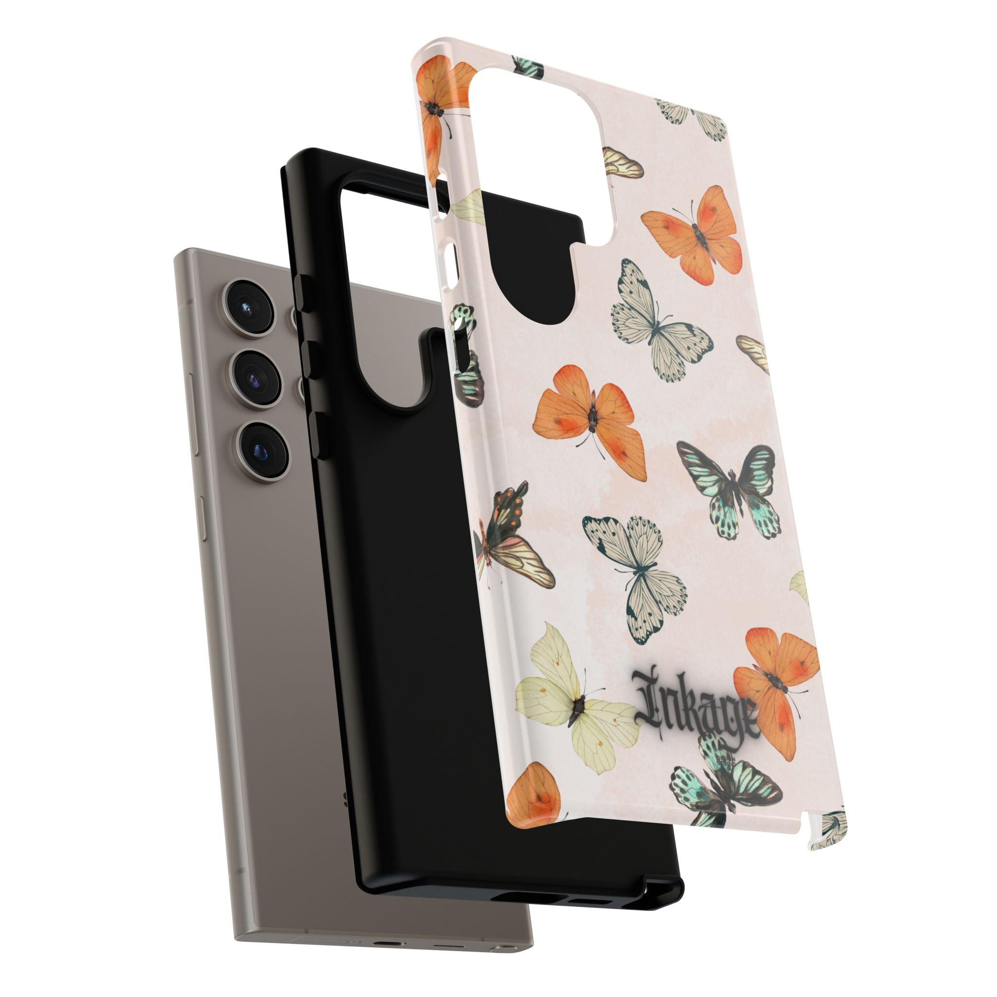 Color Butterfly Tough Phone Case (Minimal)