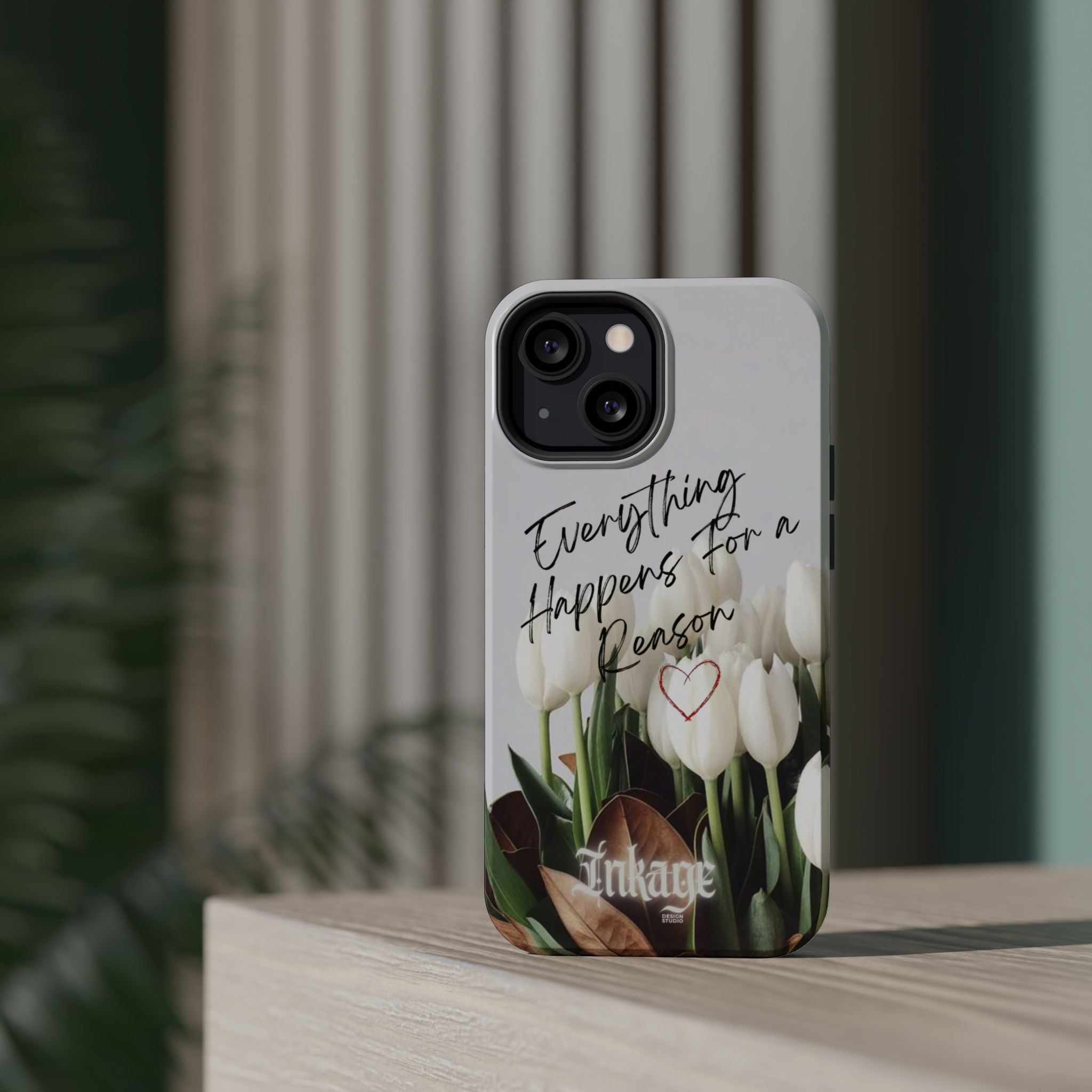 "Everything Happens for a Reason" Quote Magnetic Phone Cases