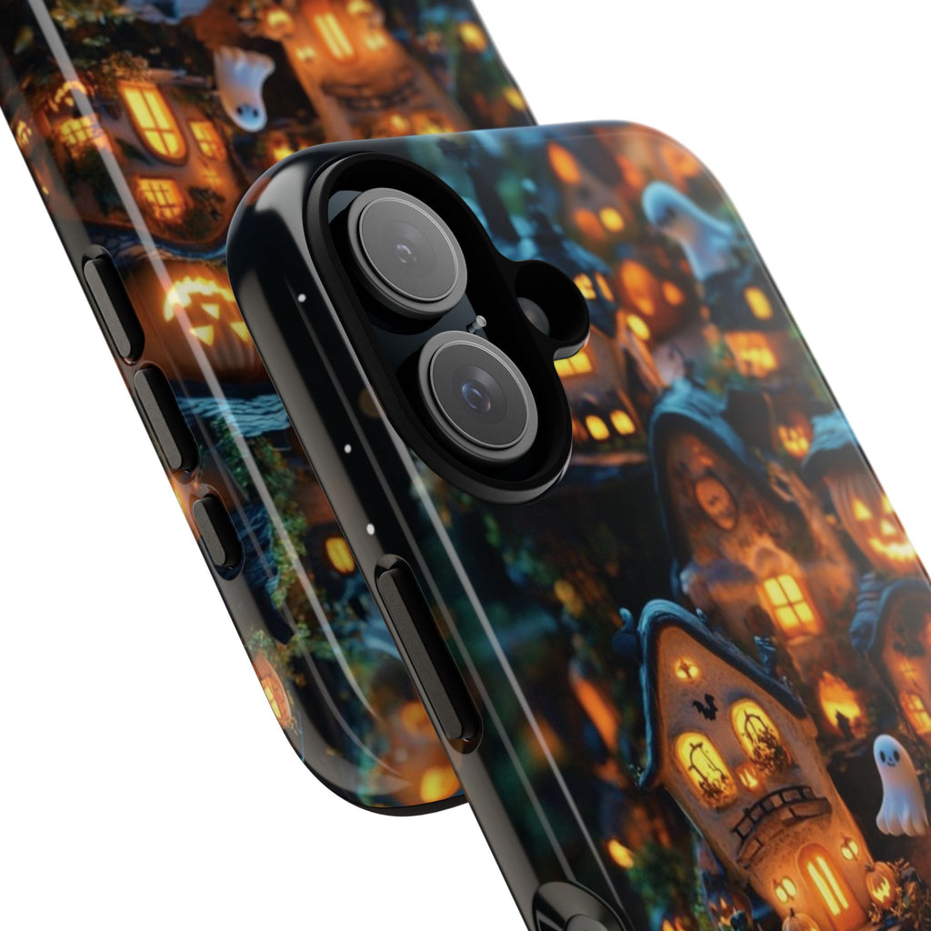 Spooky Pumpkin Village Tough Phone Cases (Season)