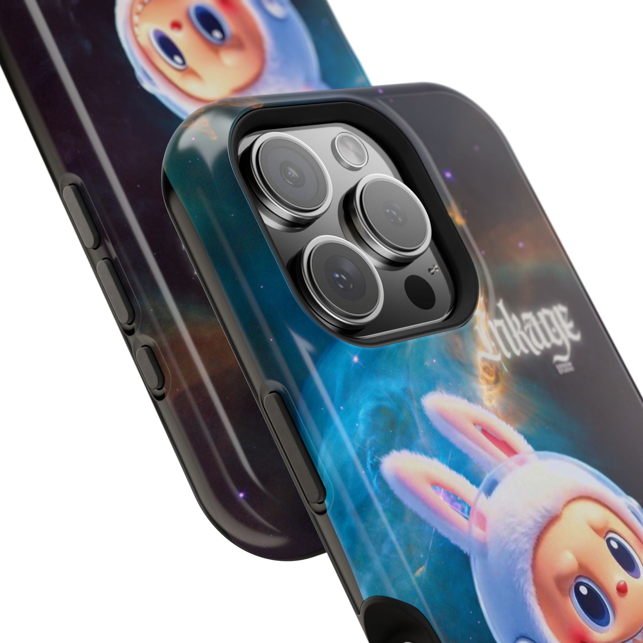 Labubu Astronaut Magnetic Phone Cases (Animation)