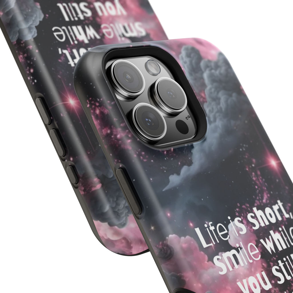 “Life is Short, Smile While You Still Have Teeth” Magnetic Phone Cases