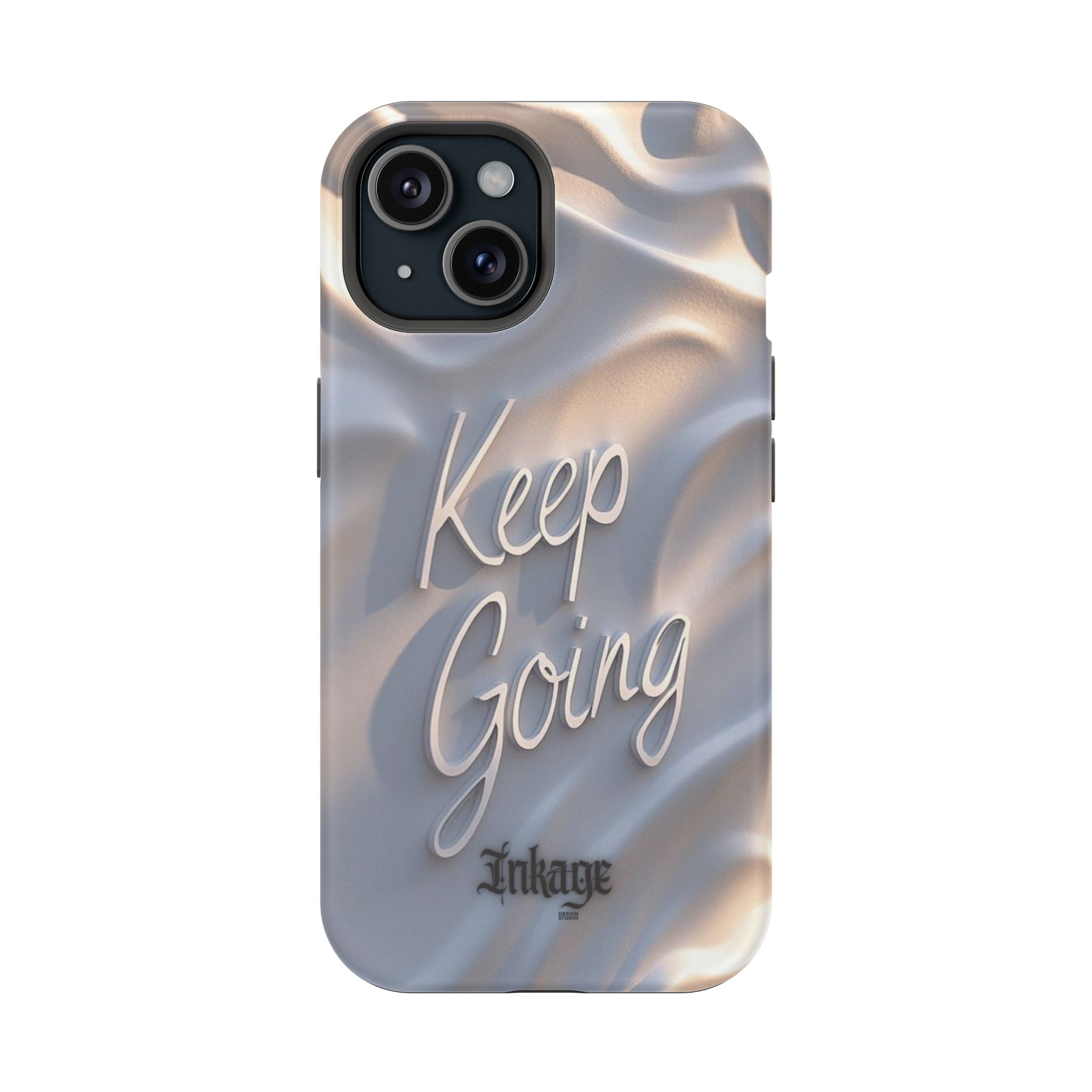 "Keep Going" Magnetic Phone Cases (Quote)